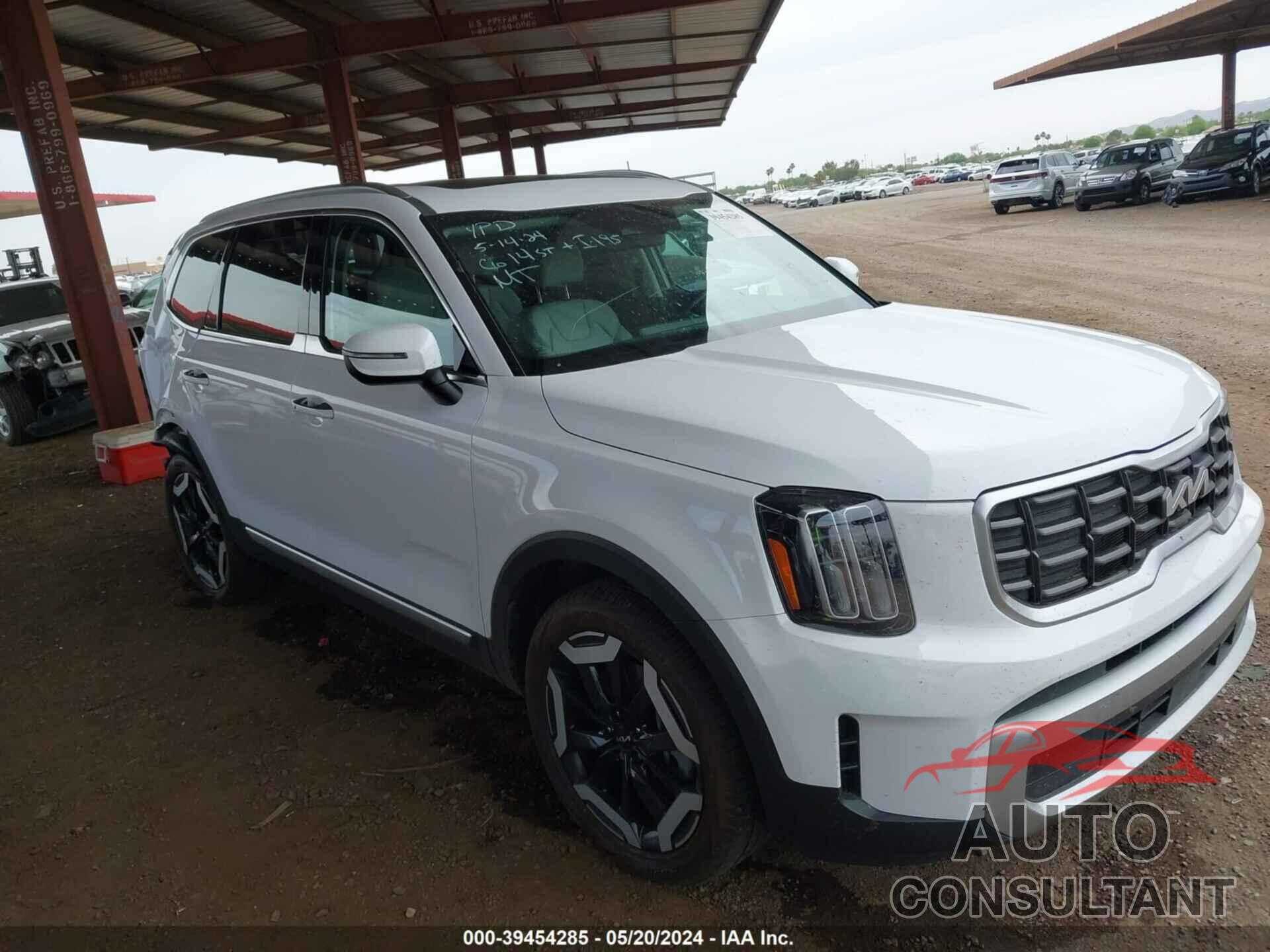 KIA TELLURIDE 2024 - 5XYP6DGC1RG428297