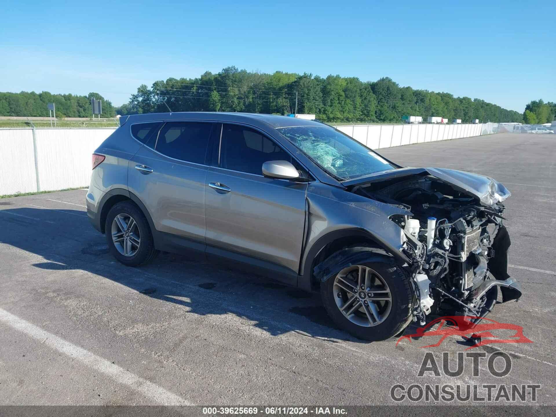HYUNDAI SANTA FE SPORT 2018 - 5XYZT3LB6JG531244