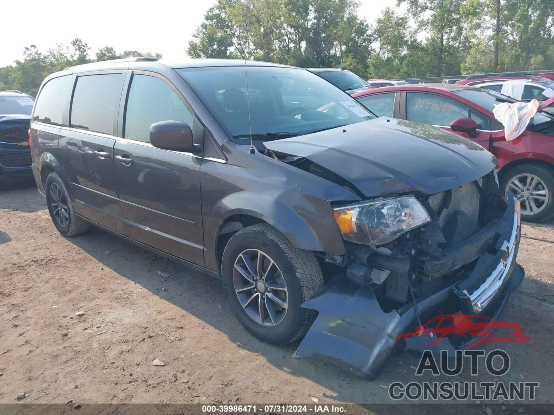 DODGE GRAND CARAVAN 2017 - 2C4RDGCG6HR760688