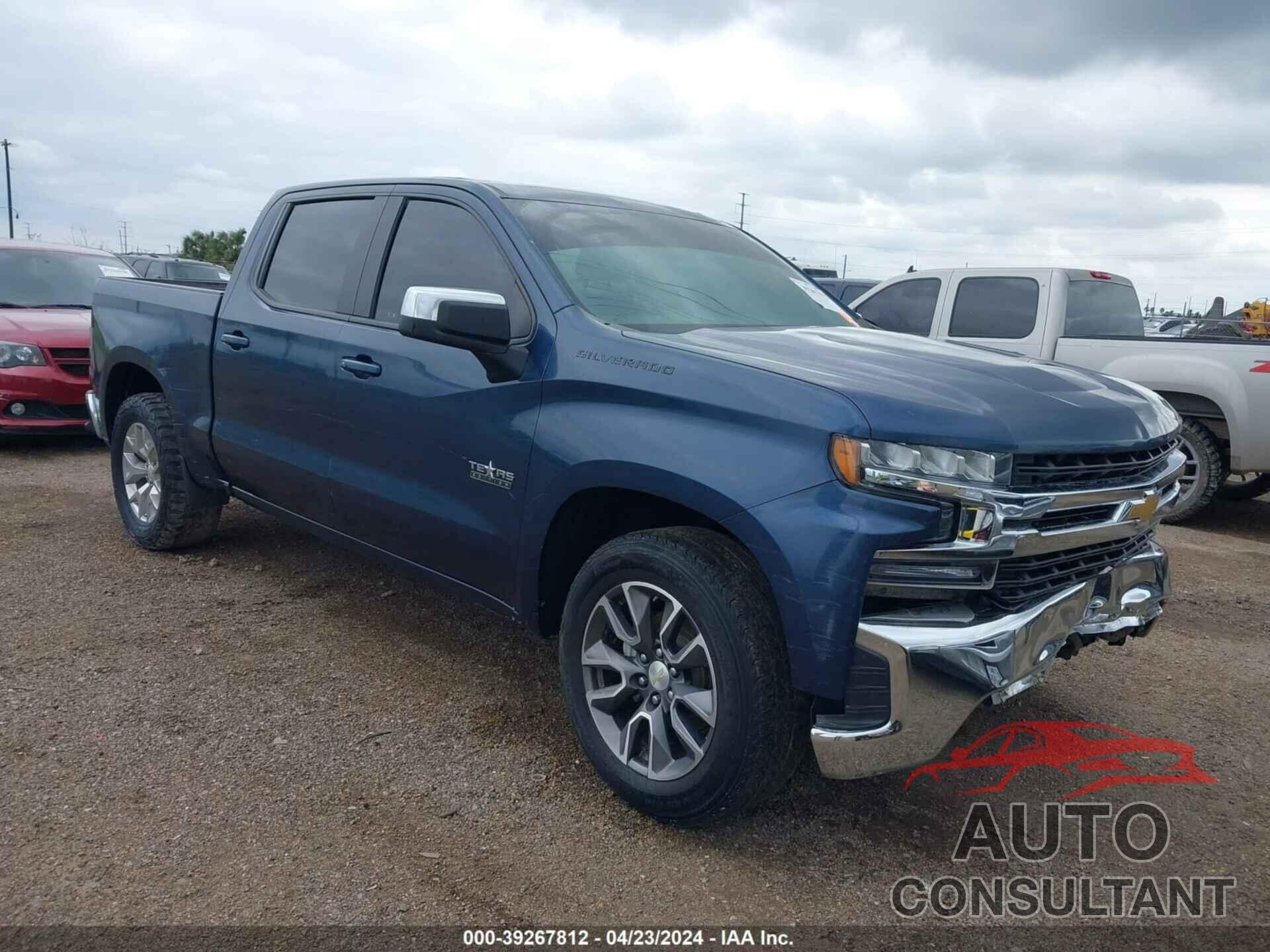 CHEVROLET SILVERADO 1500 2020 - 3GCPWCED7LG400714