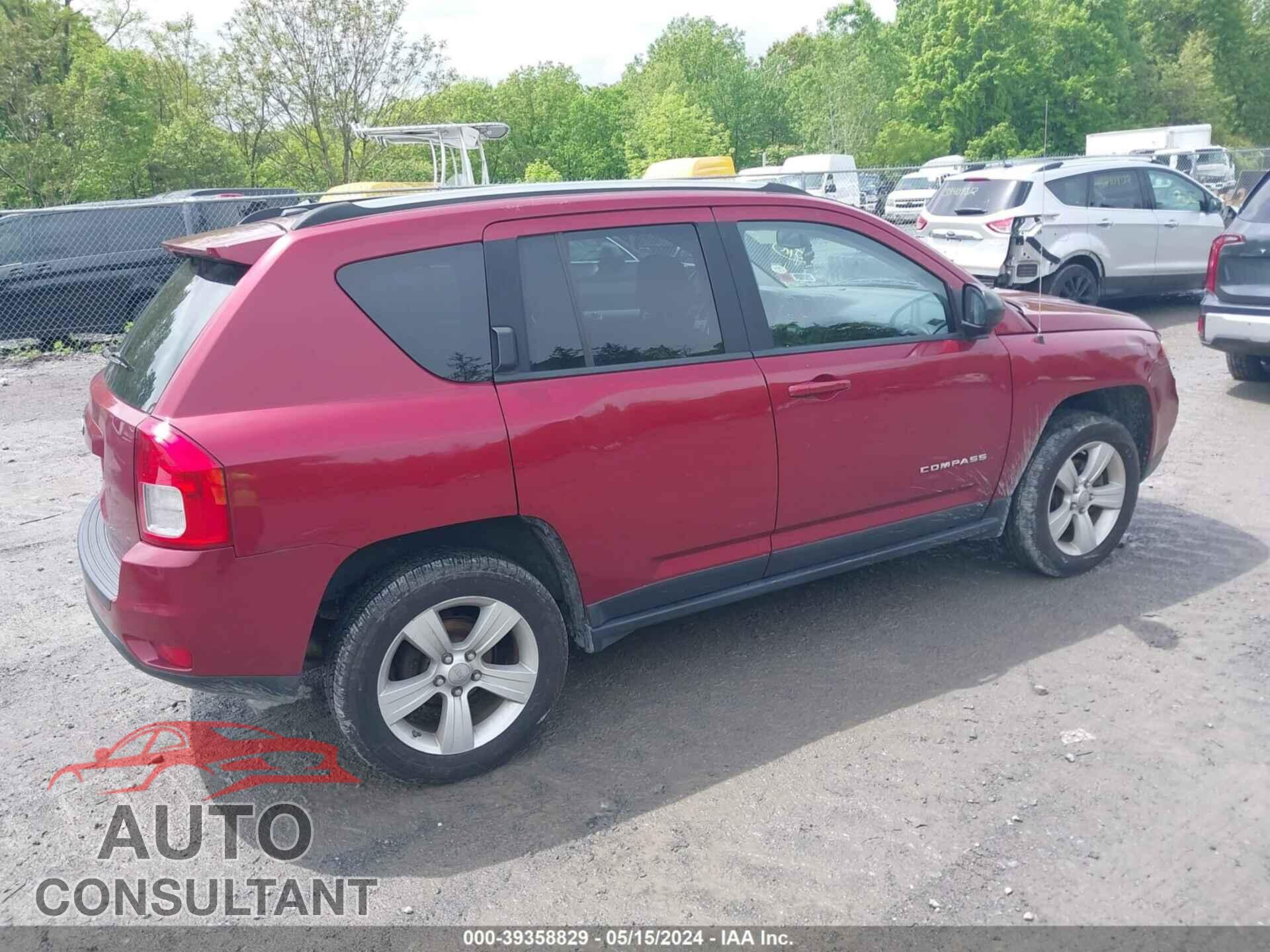 JEEP COMPASS 2012 - 1C4NJDBB5CD564412