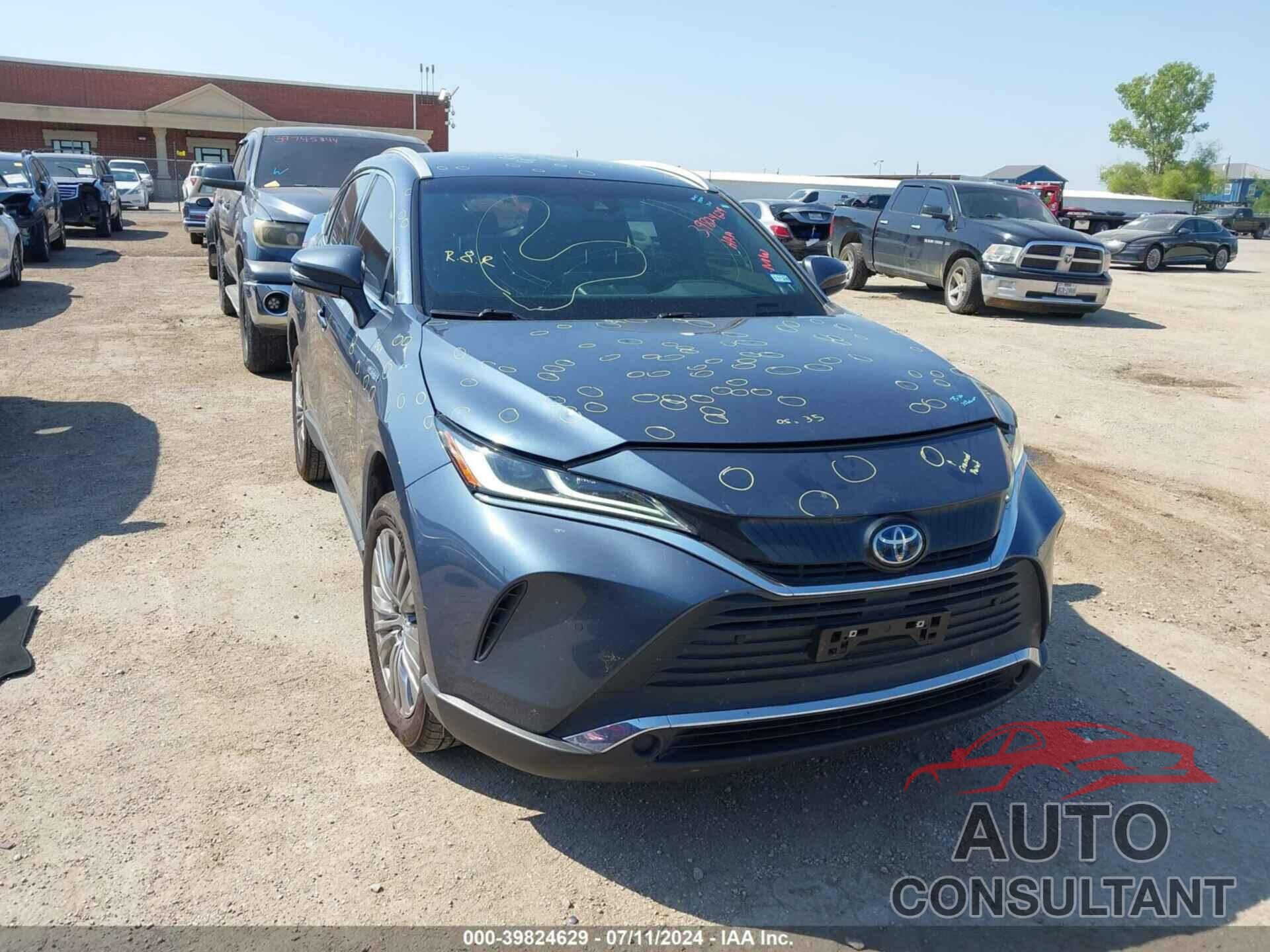 TOYOTA VENZA 2021 - JTEAAAAH7MJ065371