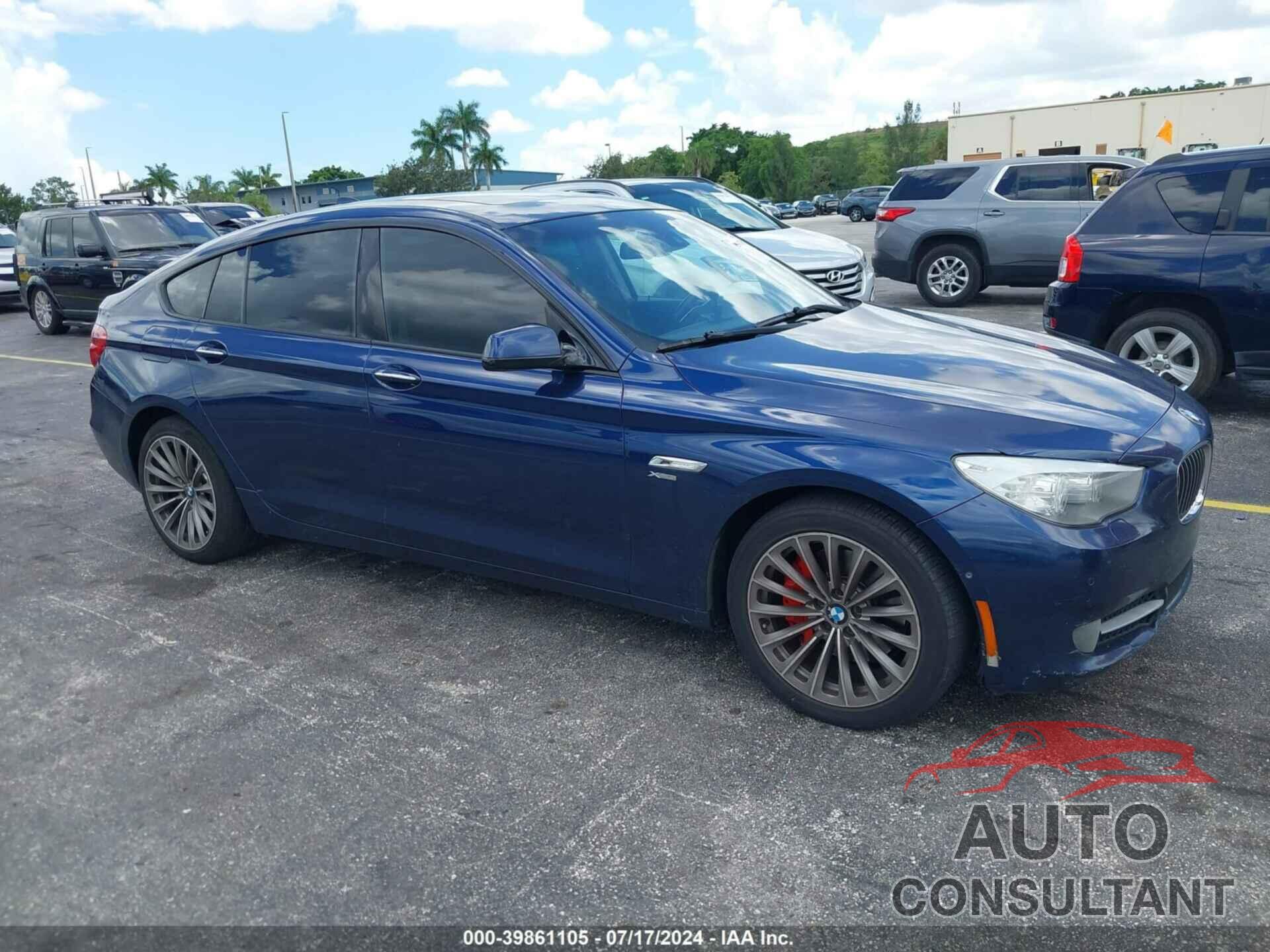 BMW 535I GRAN TURISMO 2012 - WBASP2C52CC338510