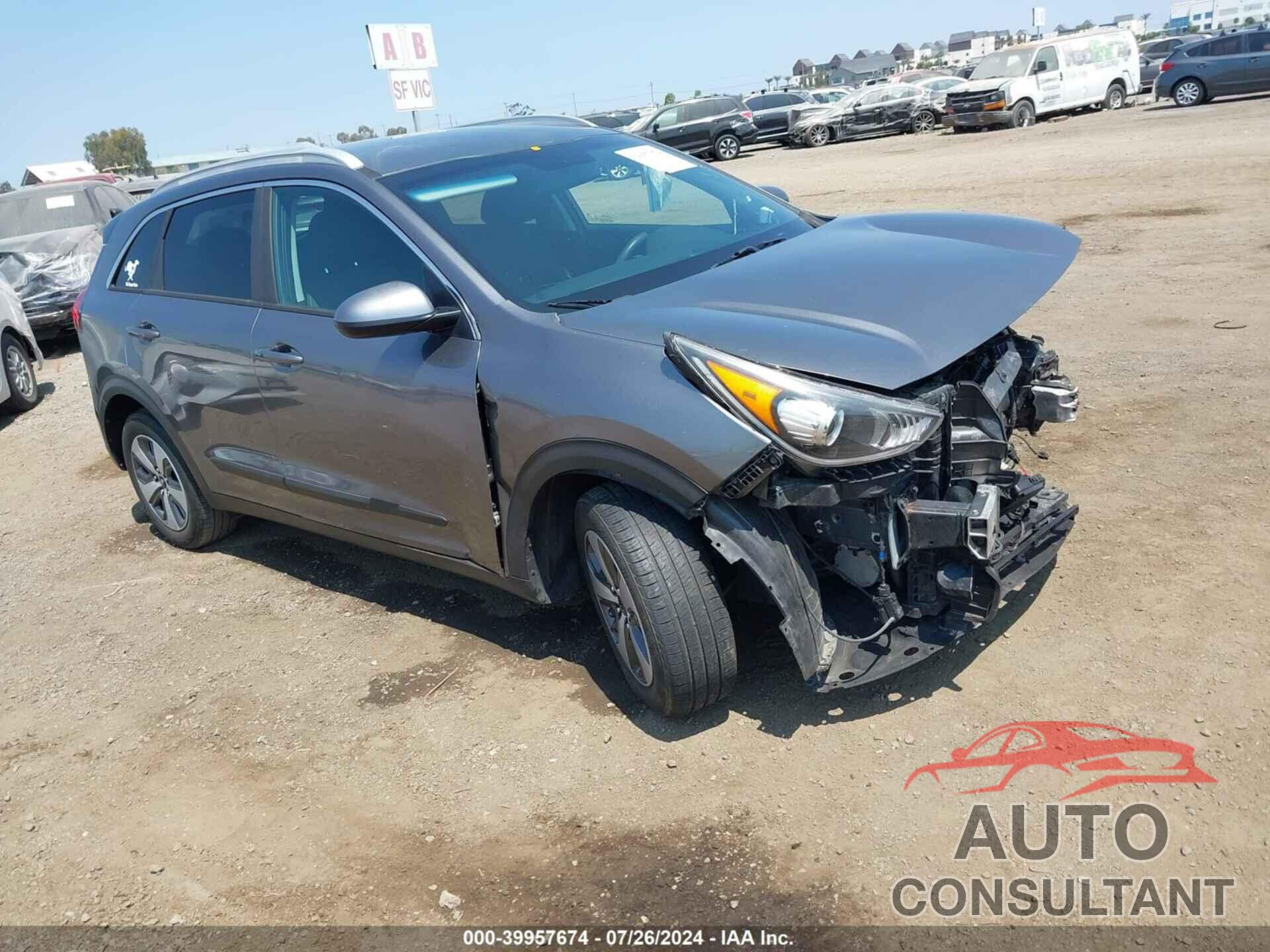 KIA NIRO 2017 - KNDCB3LC4H5057363