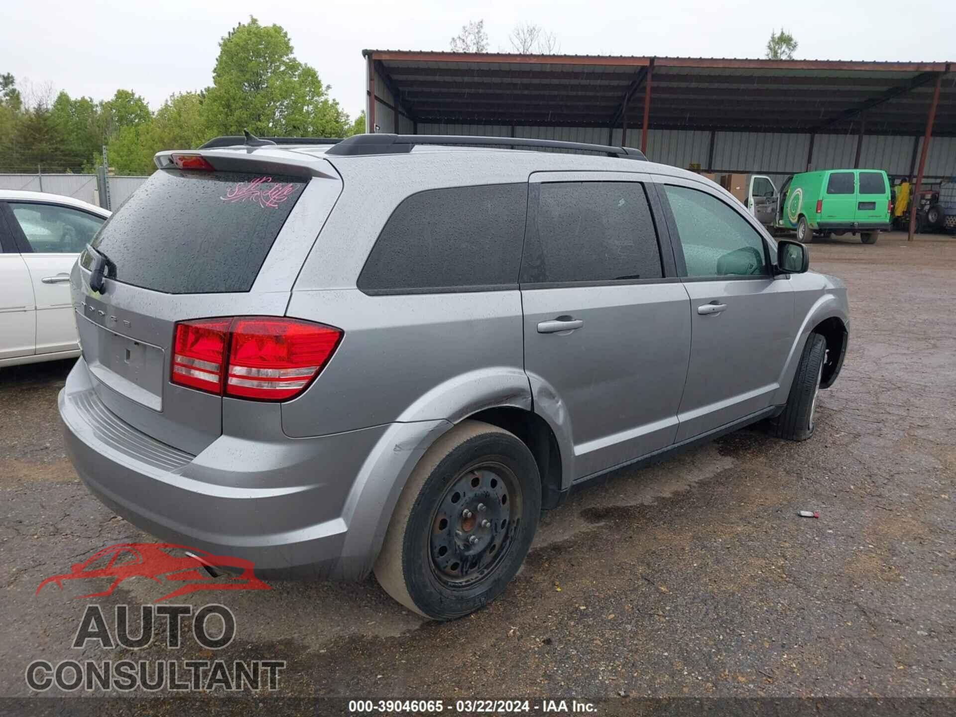 DODGE JOURNEY 2017 - 3C4PDCAB8HT504332