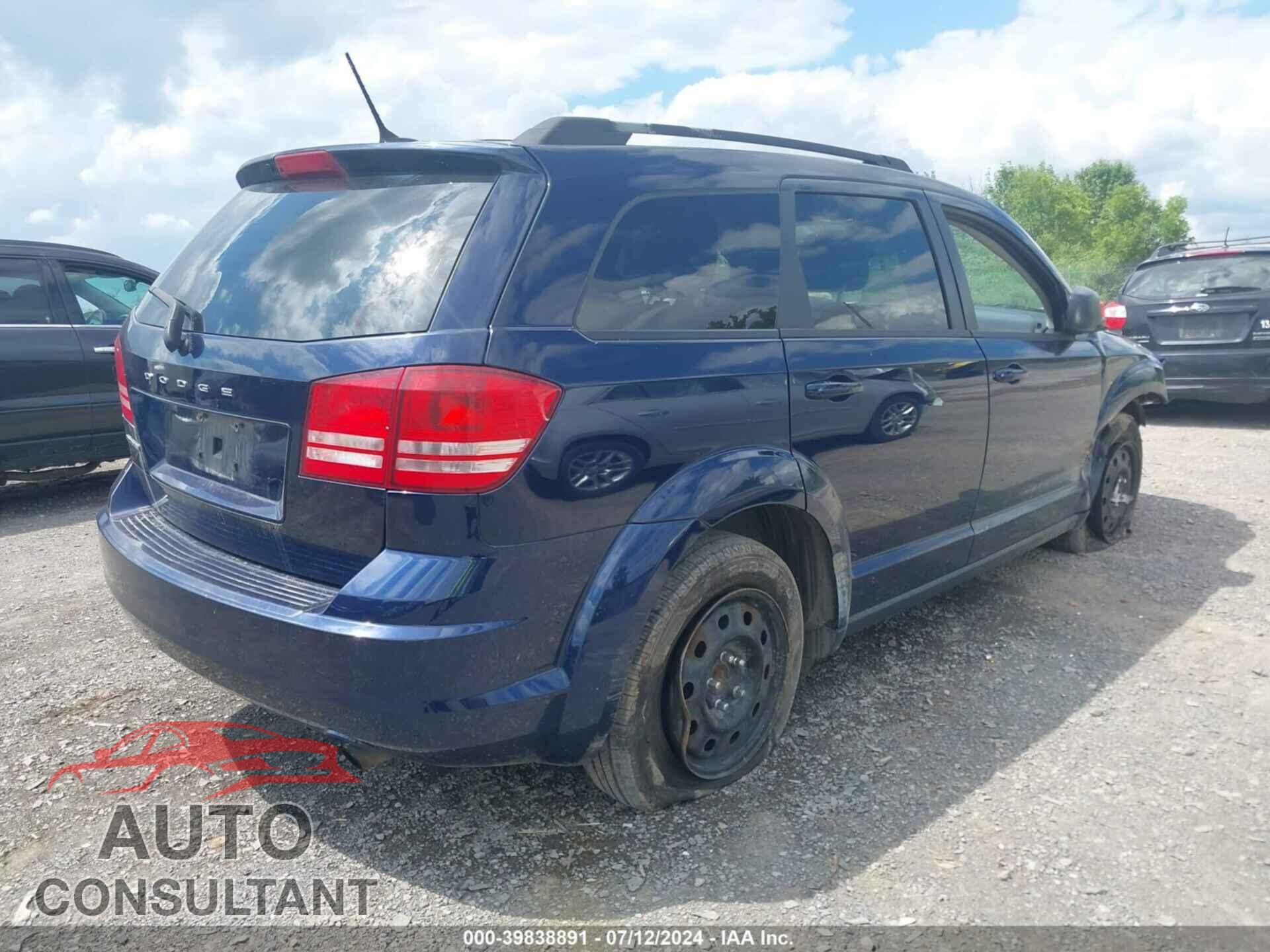 DODGE JOURNEY 2017 - 3C4PDCAB7HT695533