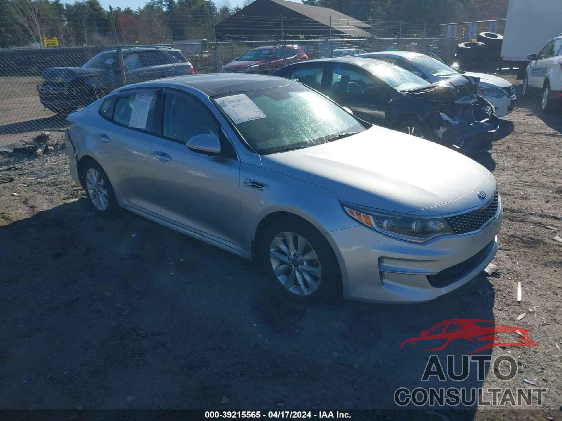 KIA OPTIMA 2017 - 5XXGU4L3XHG173891
