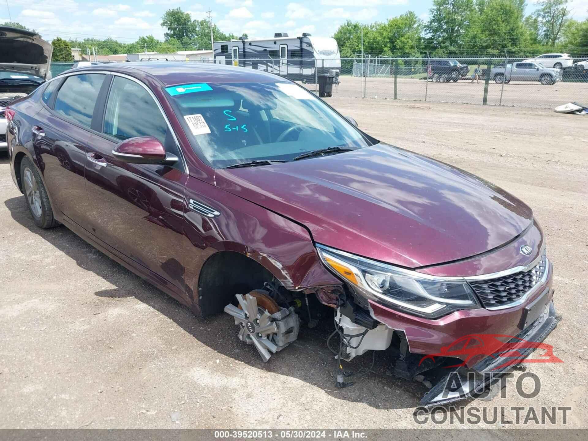 KIA OPTIMA 2019 - 5XXGT4L32KG327052