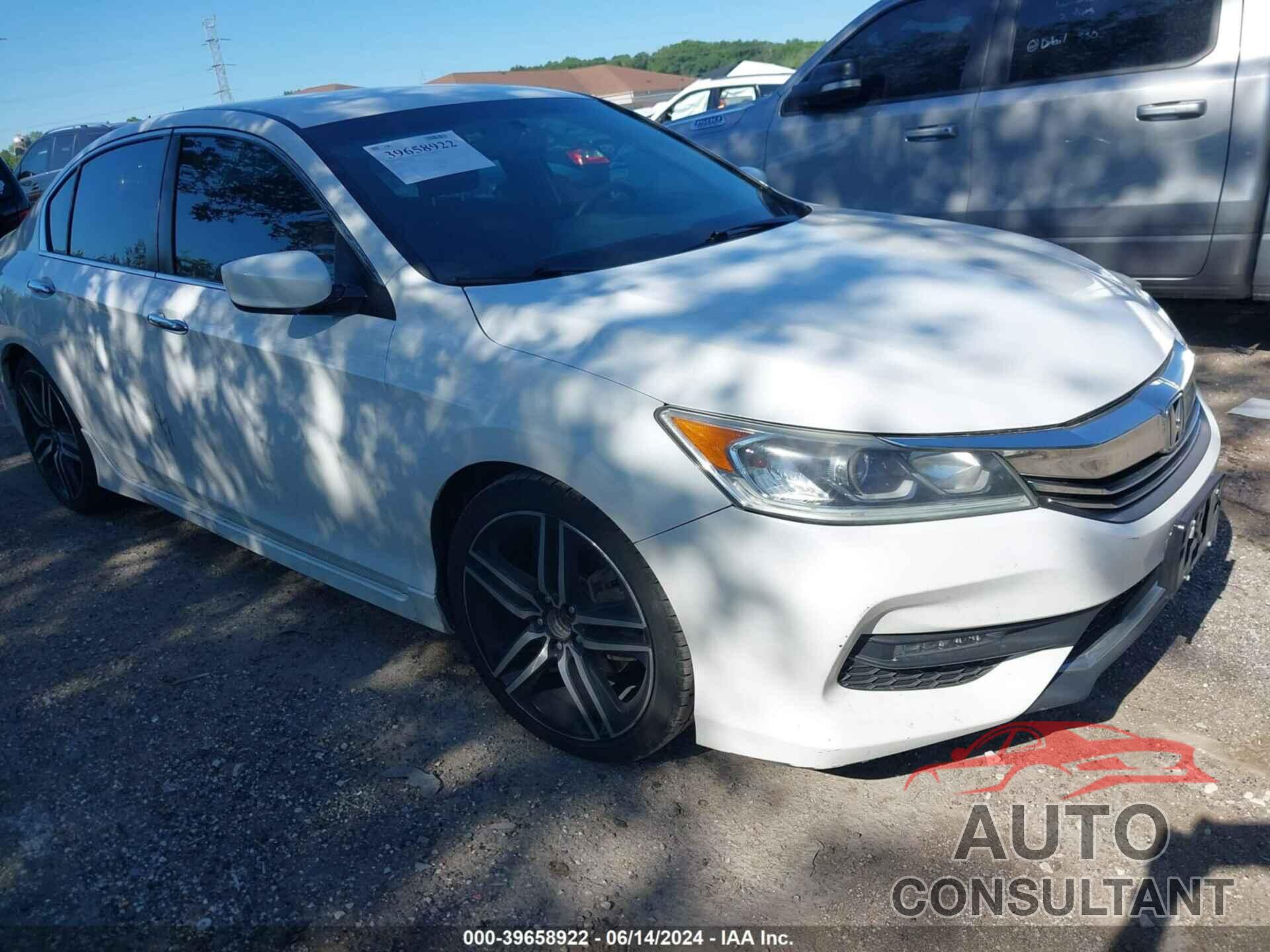 HONDA ACCORD 2016 - 1HGCR2F56GA085885