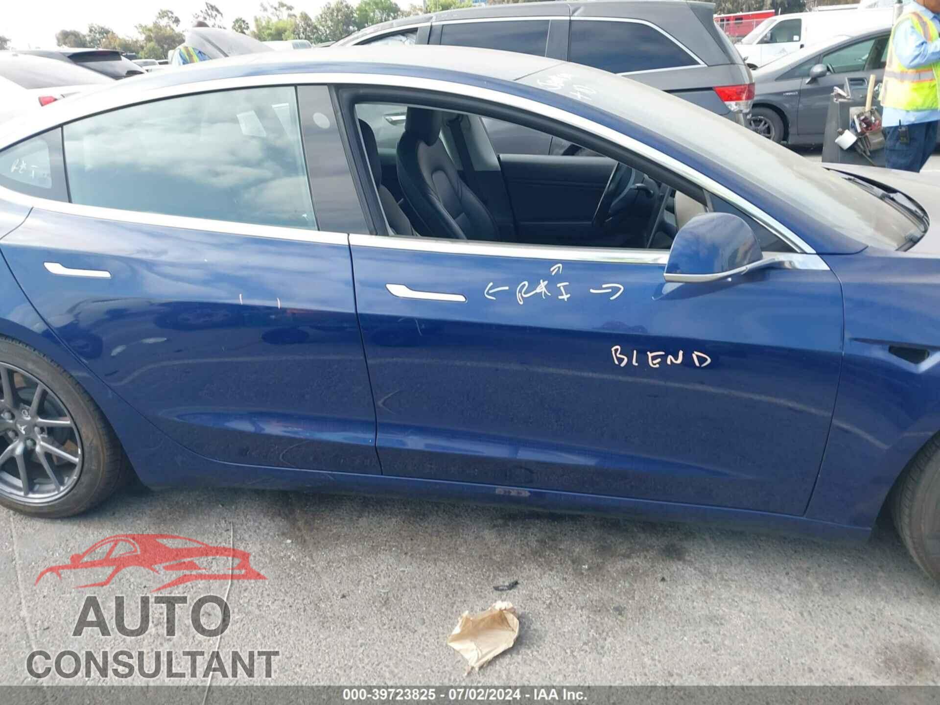 TESLA MODEL 3 2018 - 5YJ3E1EA7JF102534