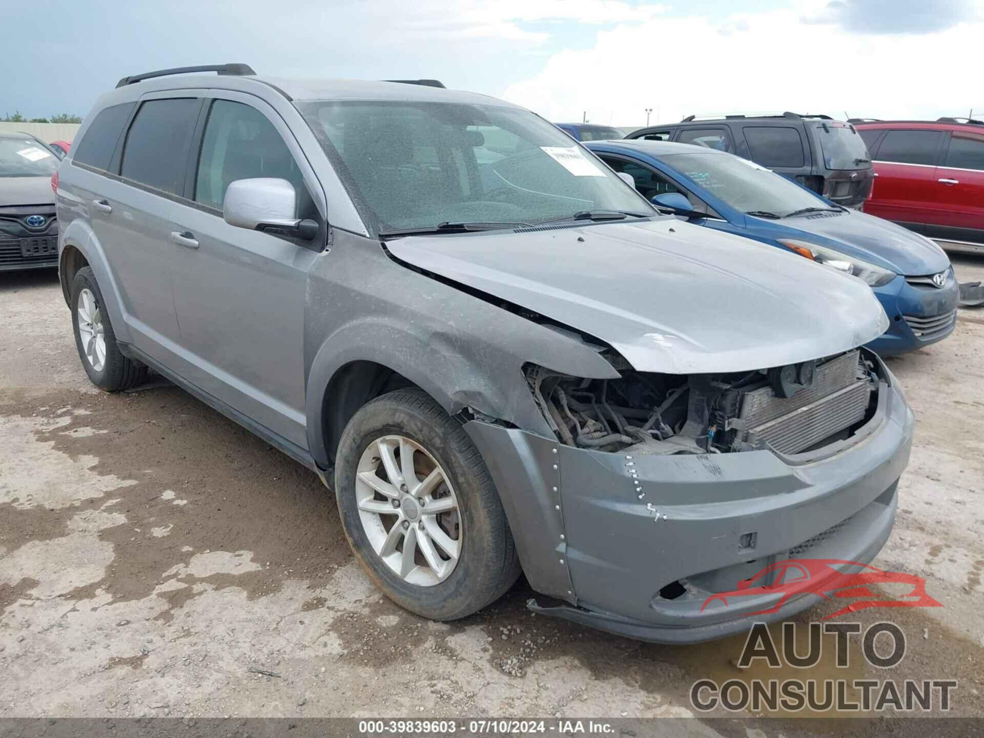 DODGE JOURNEY 2016 - 3C4PDDBG7GT179753