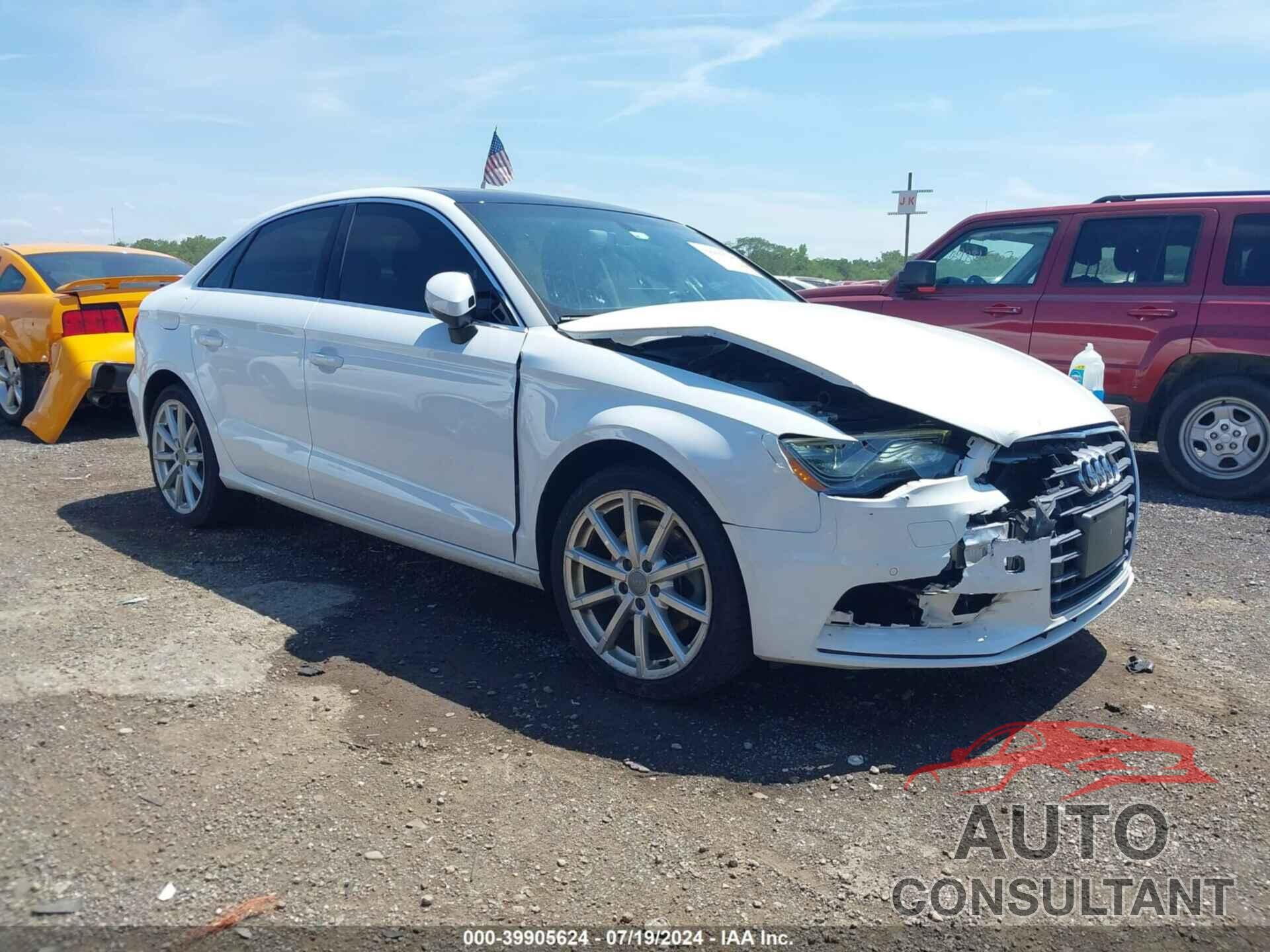 AUDI A3 2016 - WAUE8GFF8G1026205