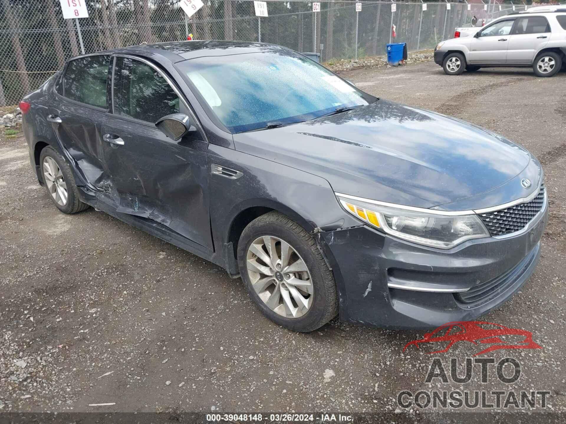 KIA OPTIMA 2018 - 5XXGU4L34JG216451