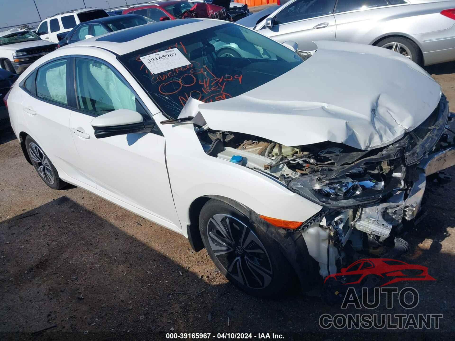 HONDA CIVIC 2017 - 2HGFC1F38HH630091