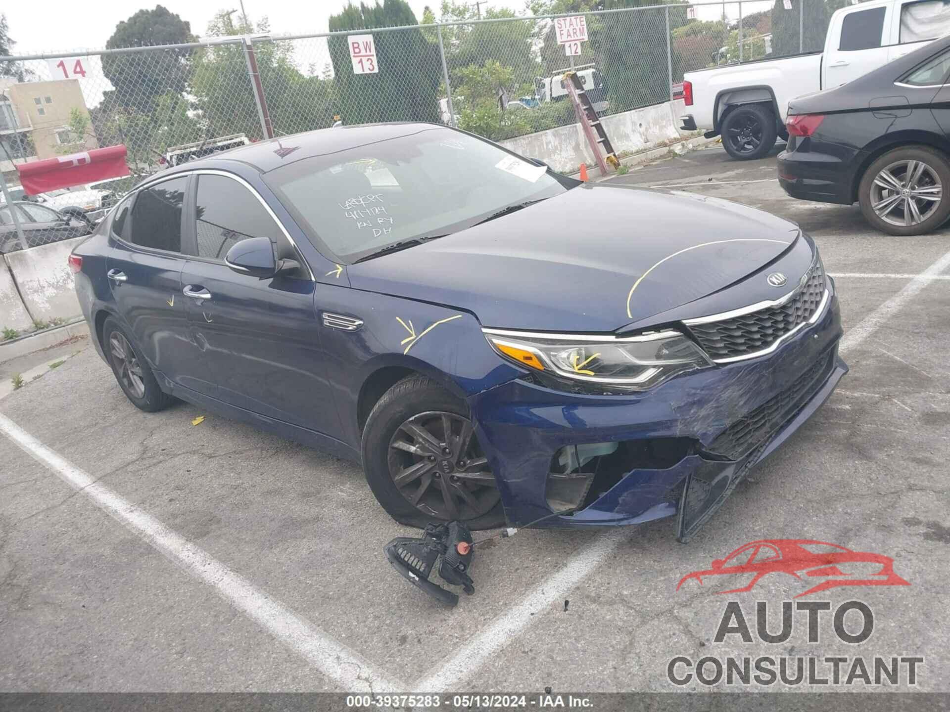 KIA OPTIMA 2019 - 5XXGT4L36KG357624