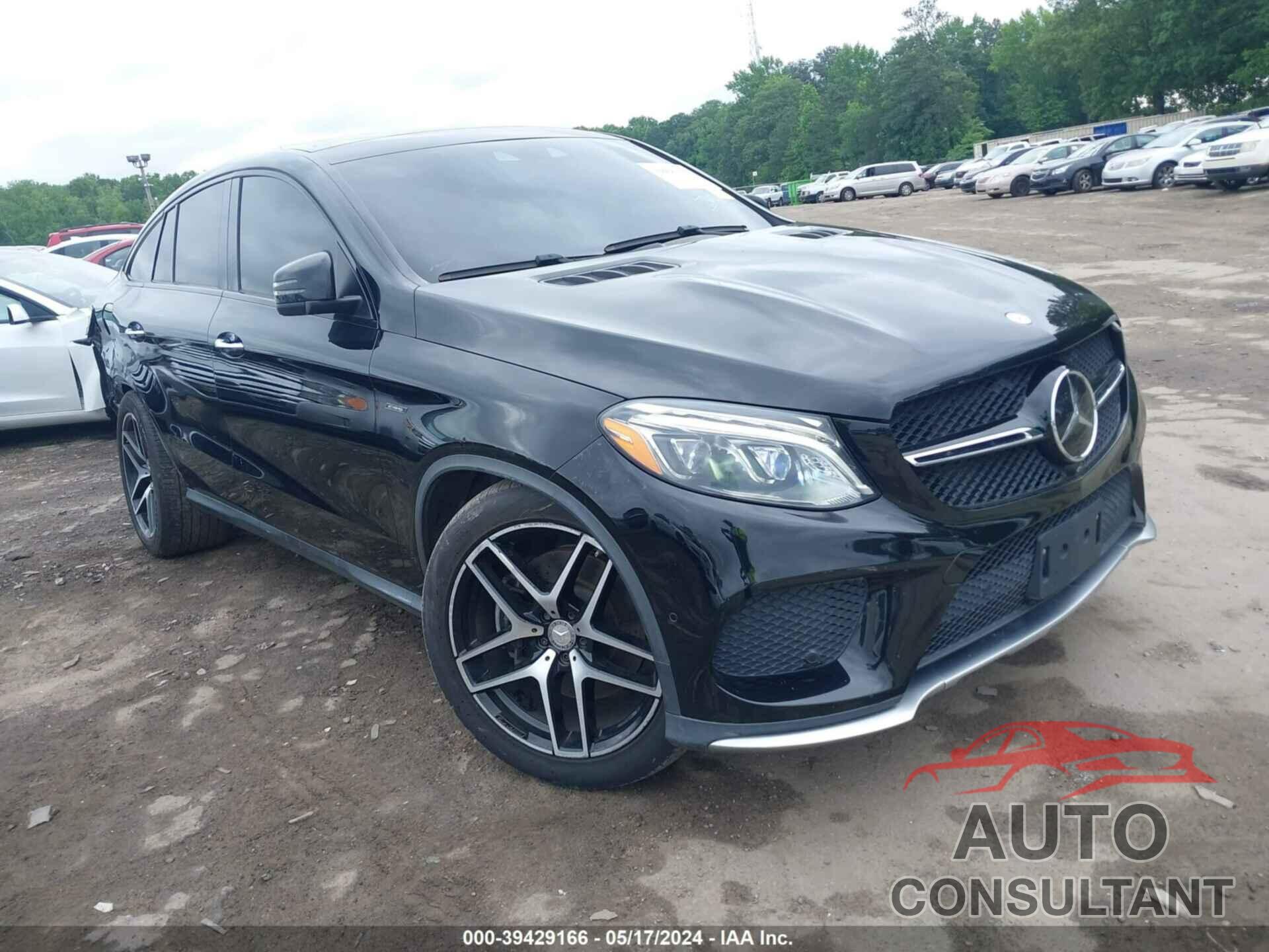 MERCEDES-BENZ GLE 450 AMG COUPE 2016 - 4JGED6EB6GA020910