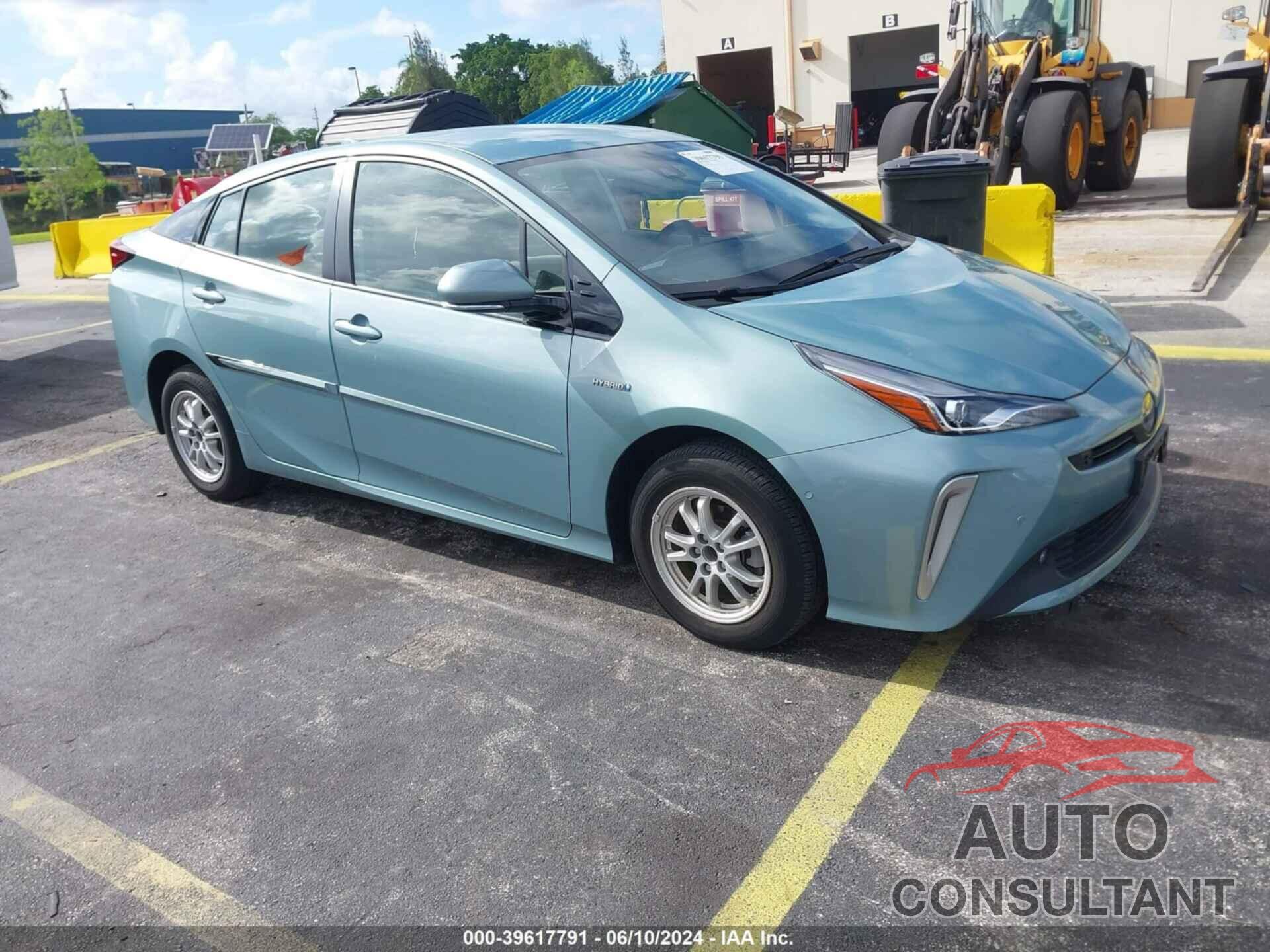 TOYOTA PRIUS 2019 - JTDL9RFU3K3012291