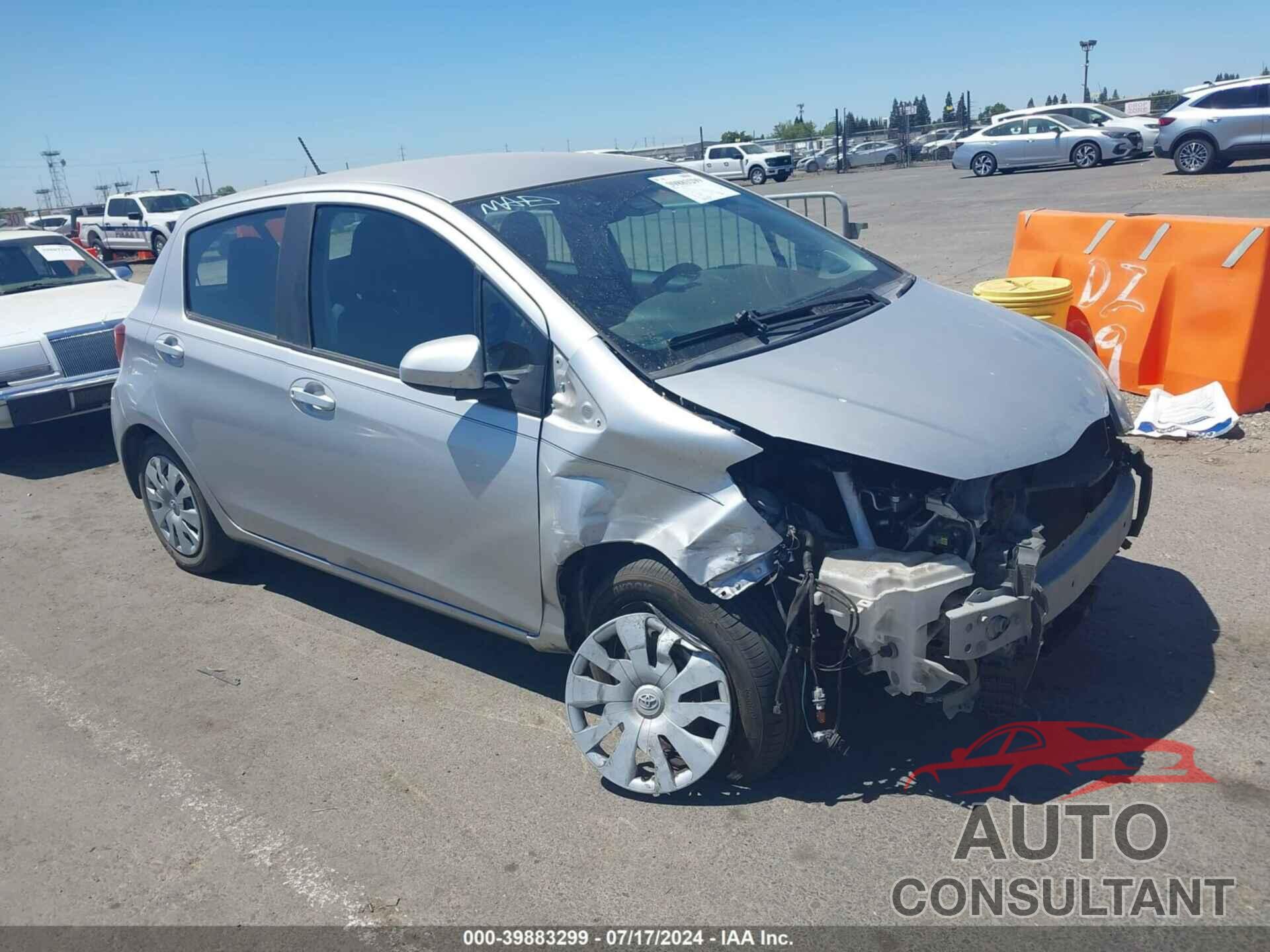 TOYOTA YARIS 2017 - VNKKTUD30HA083776