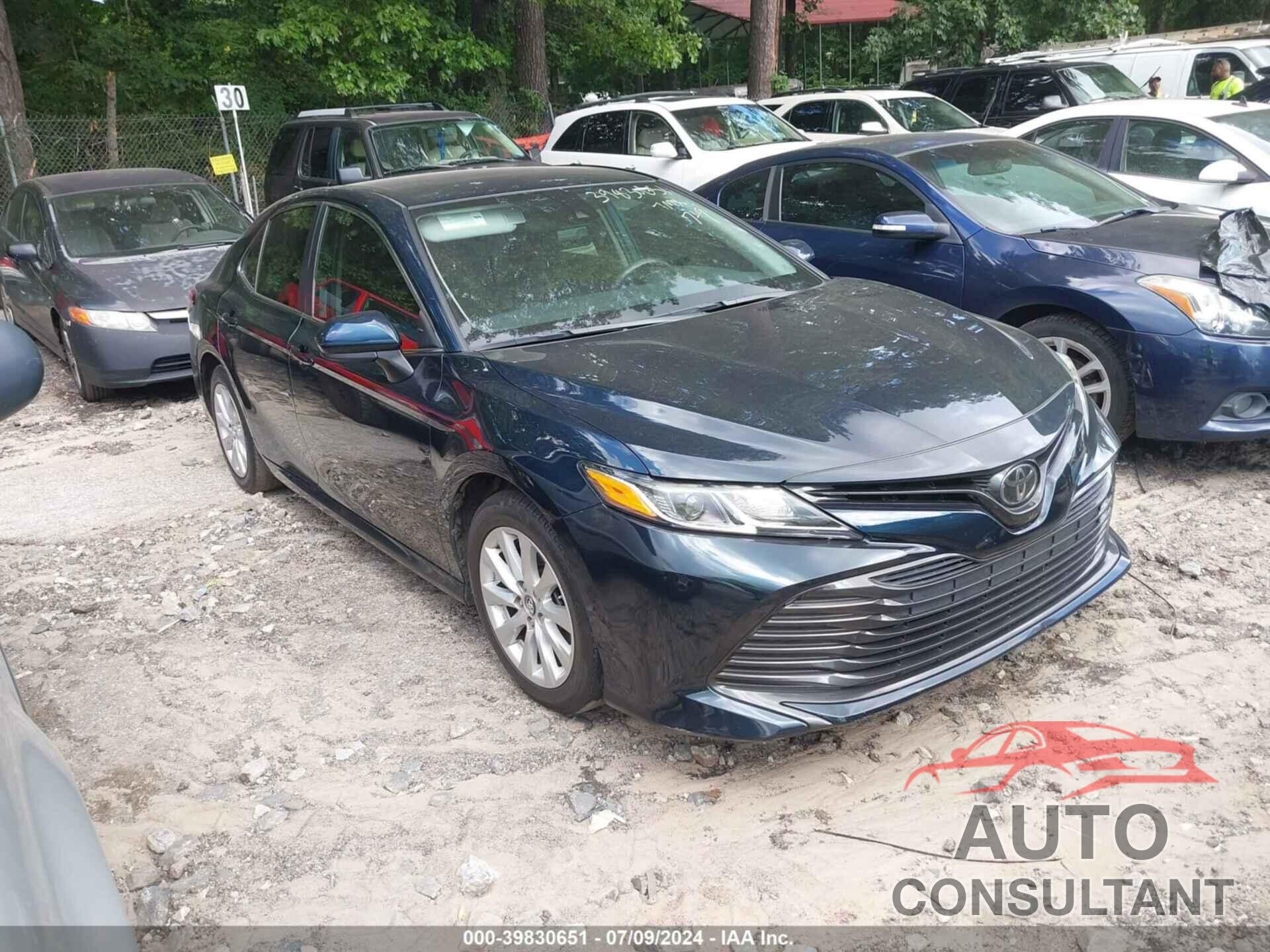 TOYOTA CAMRY 2019 - 4T1B11HKXKU270765