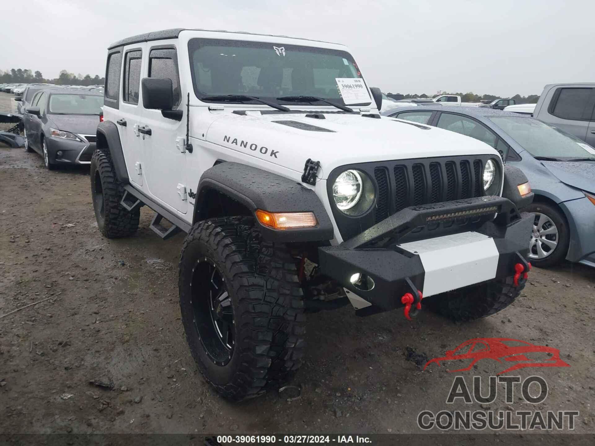 JEEP WRANGLER UNLIMITED 2022 - 1C4HJXDG6NW181240