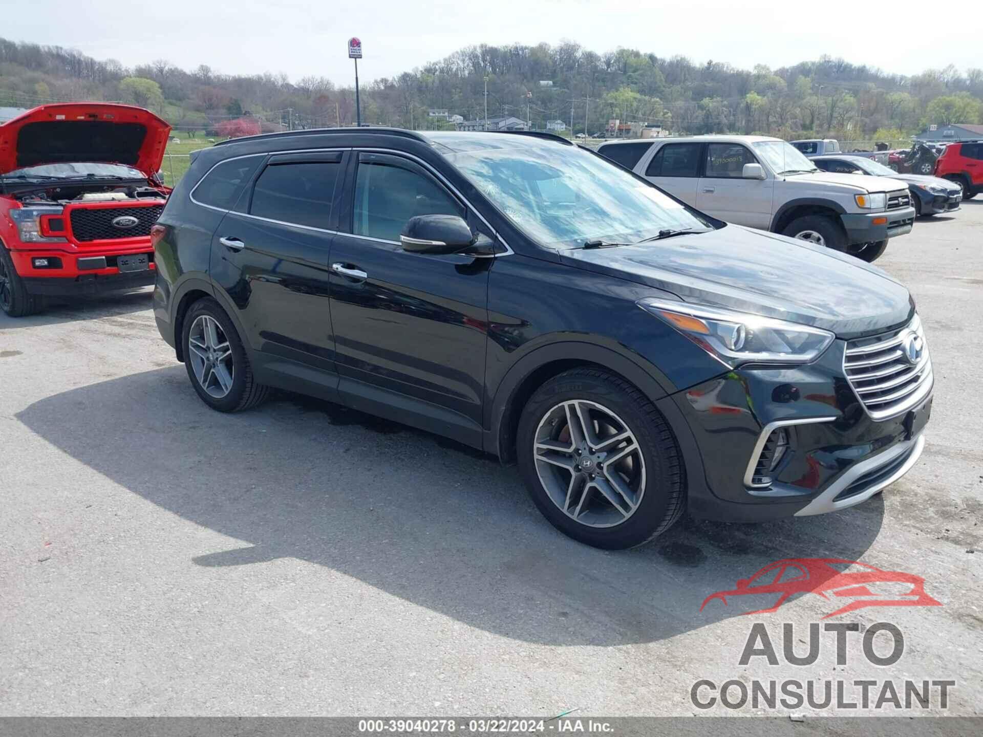 HYUNDAI SANTA FE 2018 - KM8SRDHF7JU257757