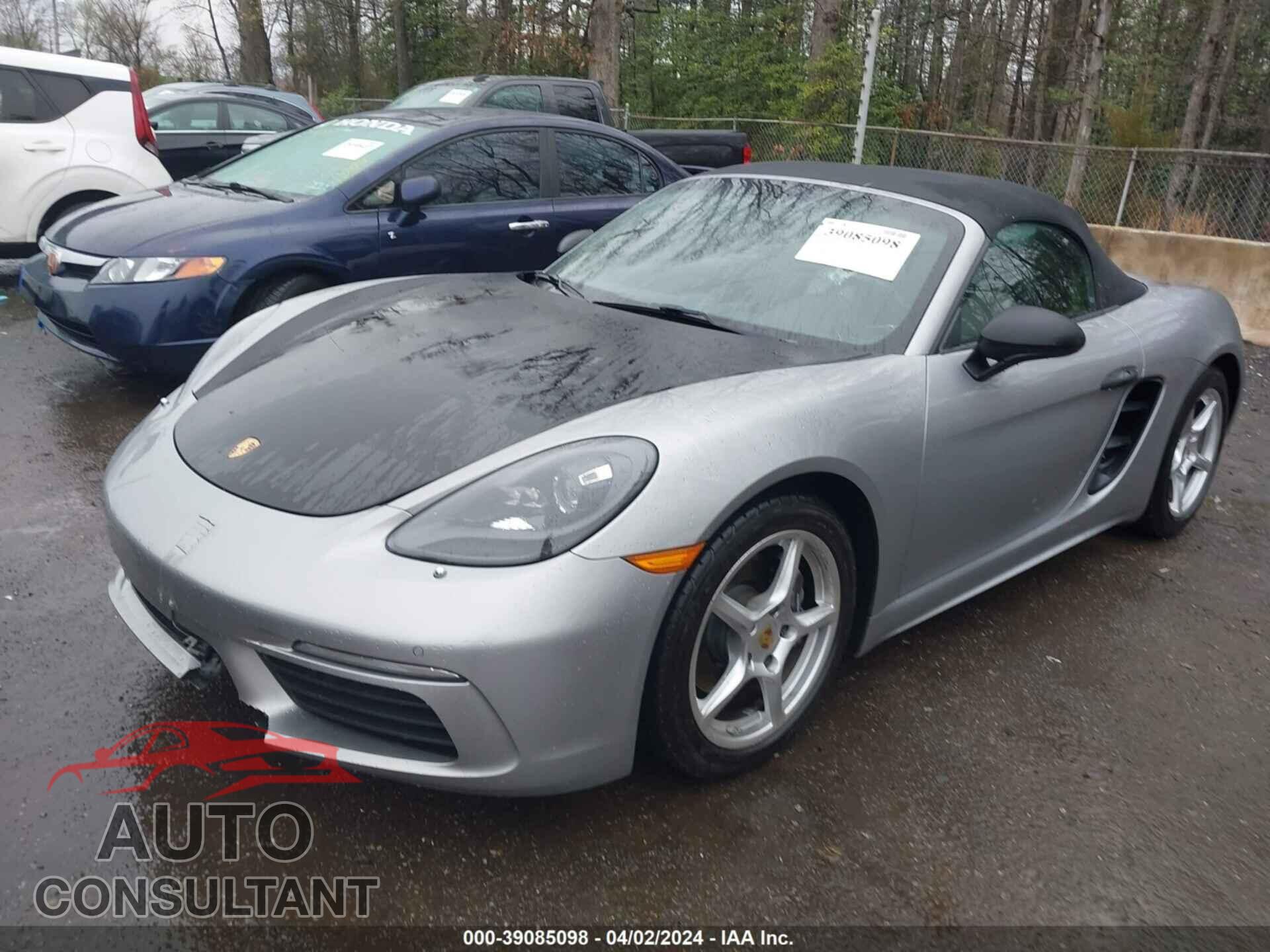 PORSCHE 718 BOXSTER 2018 - WP0CA2A87JS211129