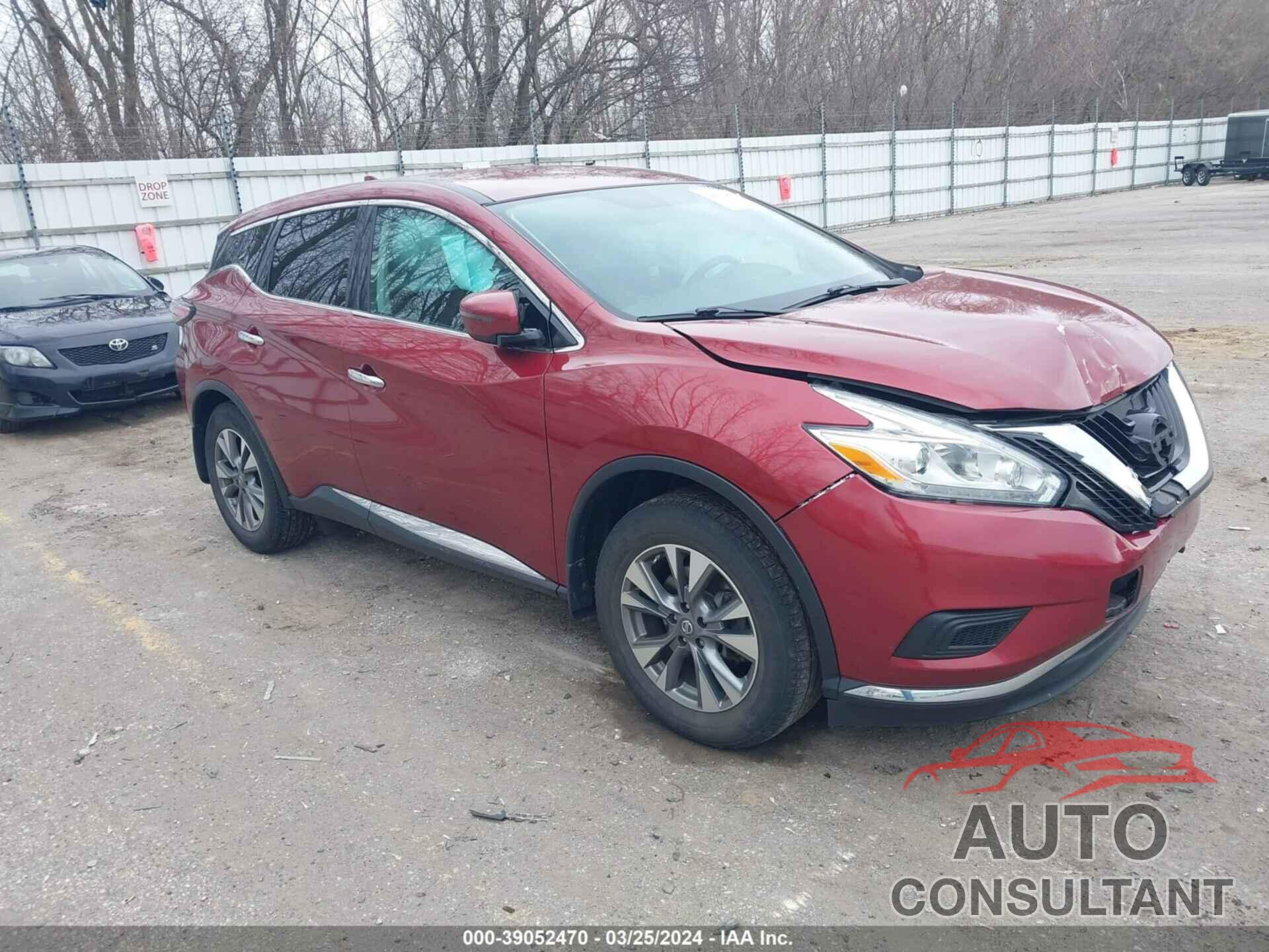 NISSAN MURANO 2017 - 5N1AZ2MH8HN173460