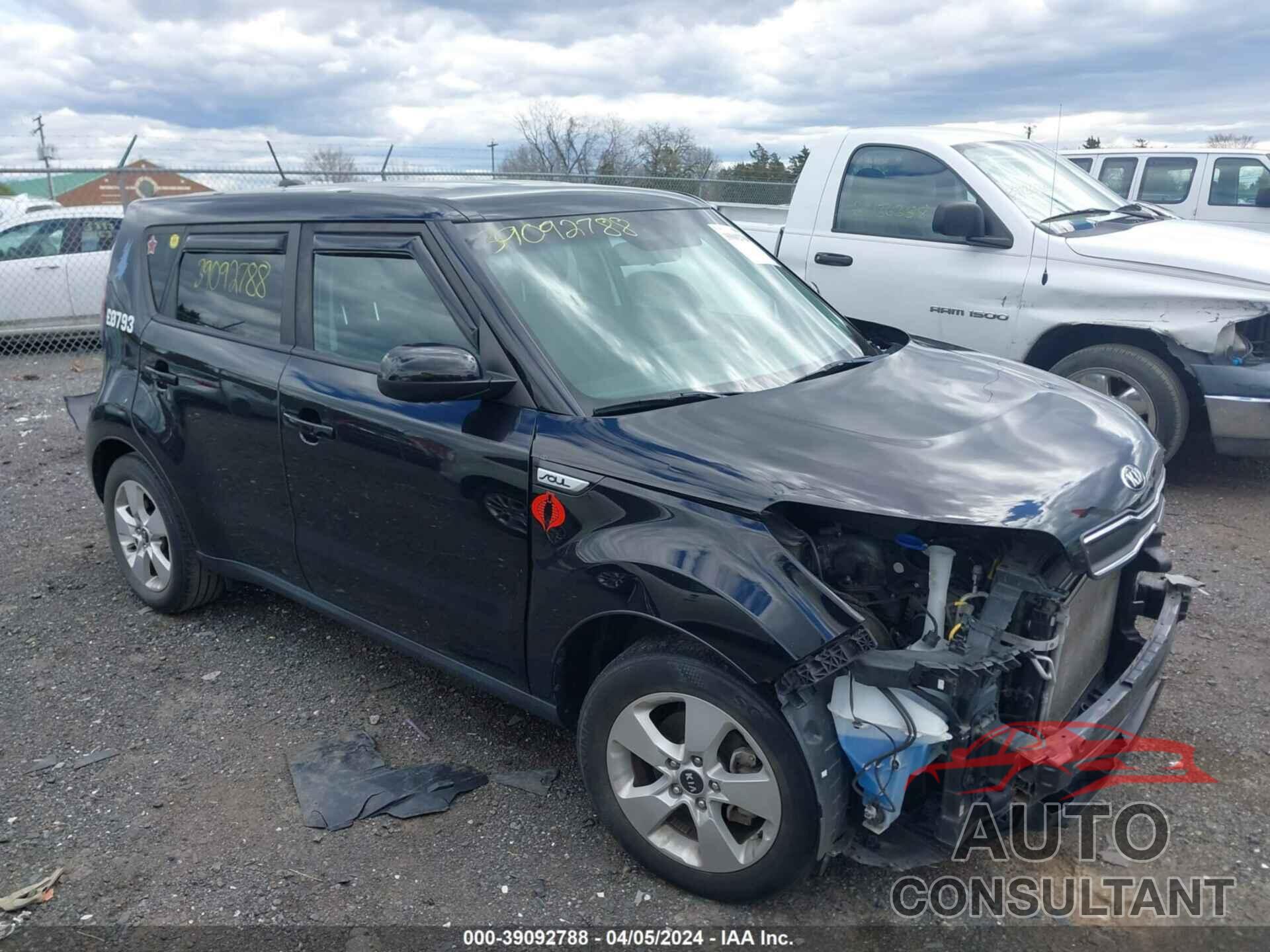 KIA SOUL 2018 - KNDJN2A23J7602501