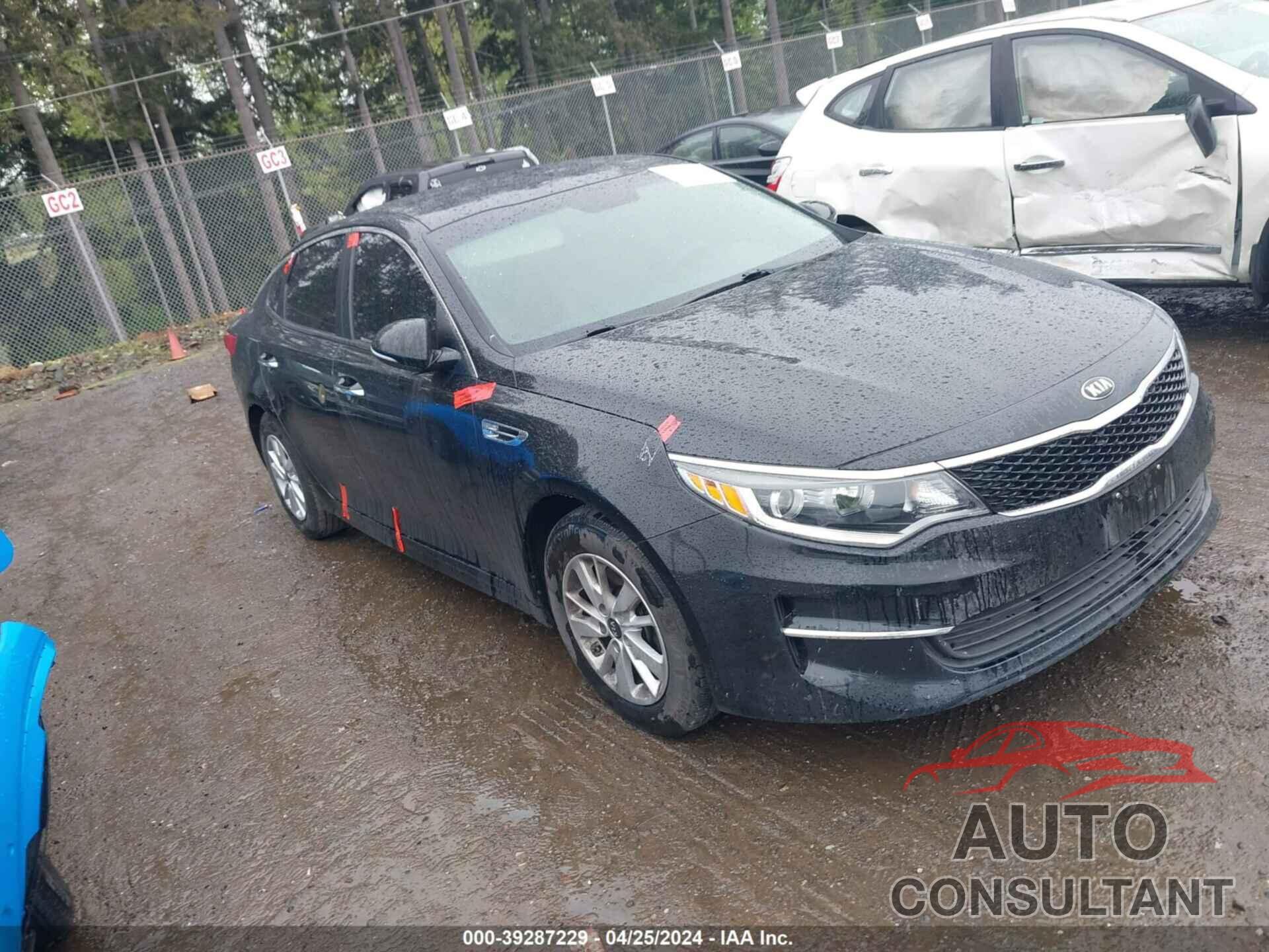 KIA OPTIMA 2018 - 5XXGT4L34JG230689