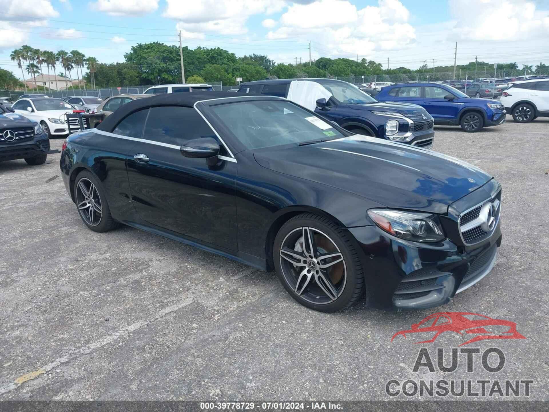 MERCEDES-BENZ E 400 2018 - WDD1K6FB4JF032190