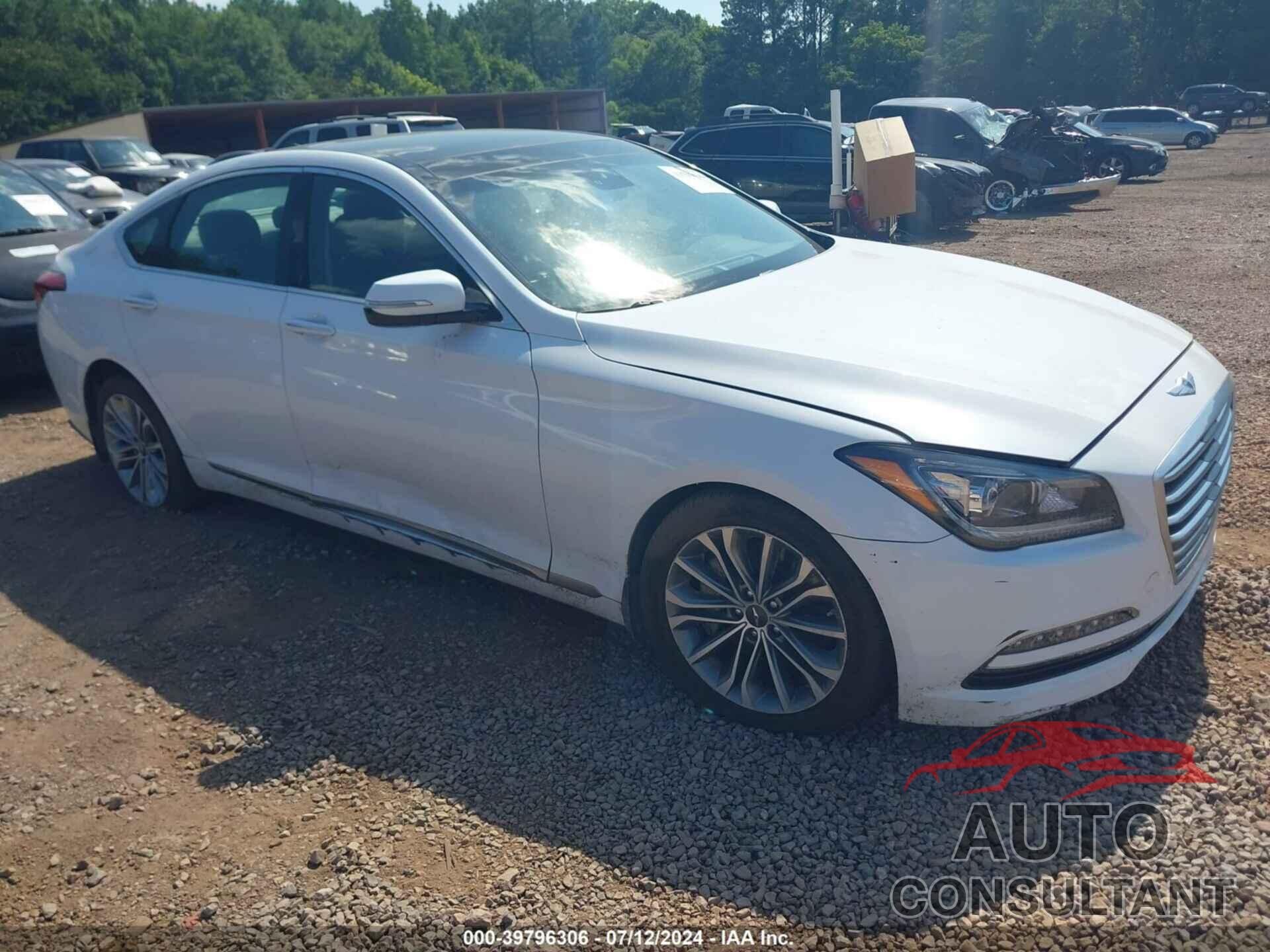 HYUNDAI GENESIS 2016 - KMHGN4JE3GU110329