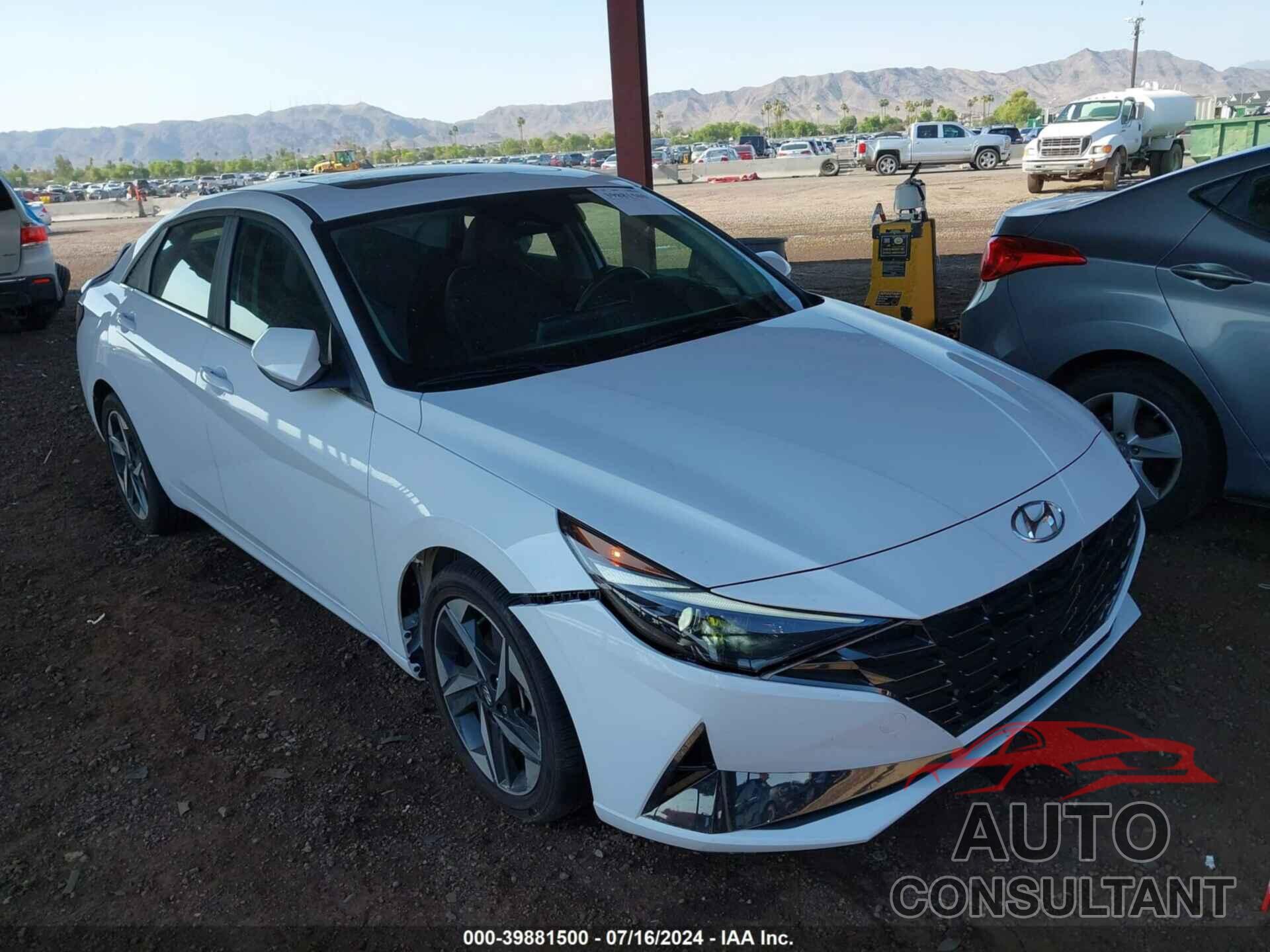 HYUNDAI ELANTRA HYBRID 2022 - KMHLN4AJ9NU028937