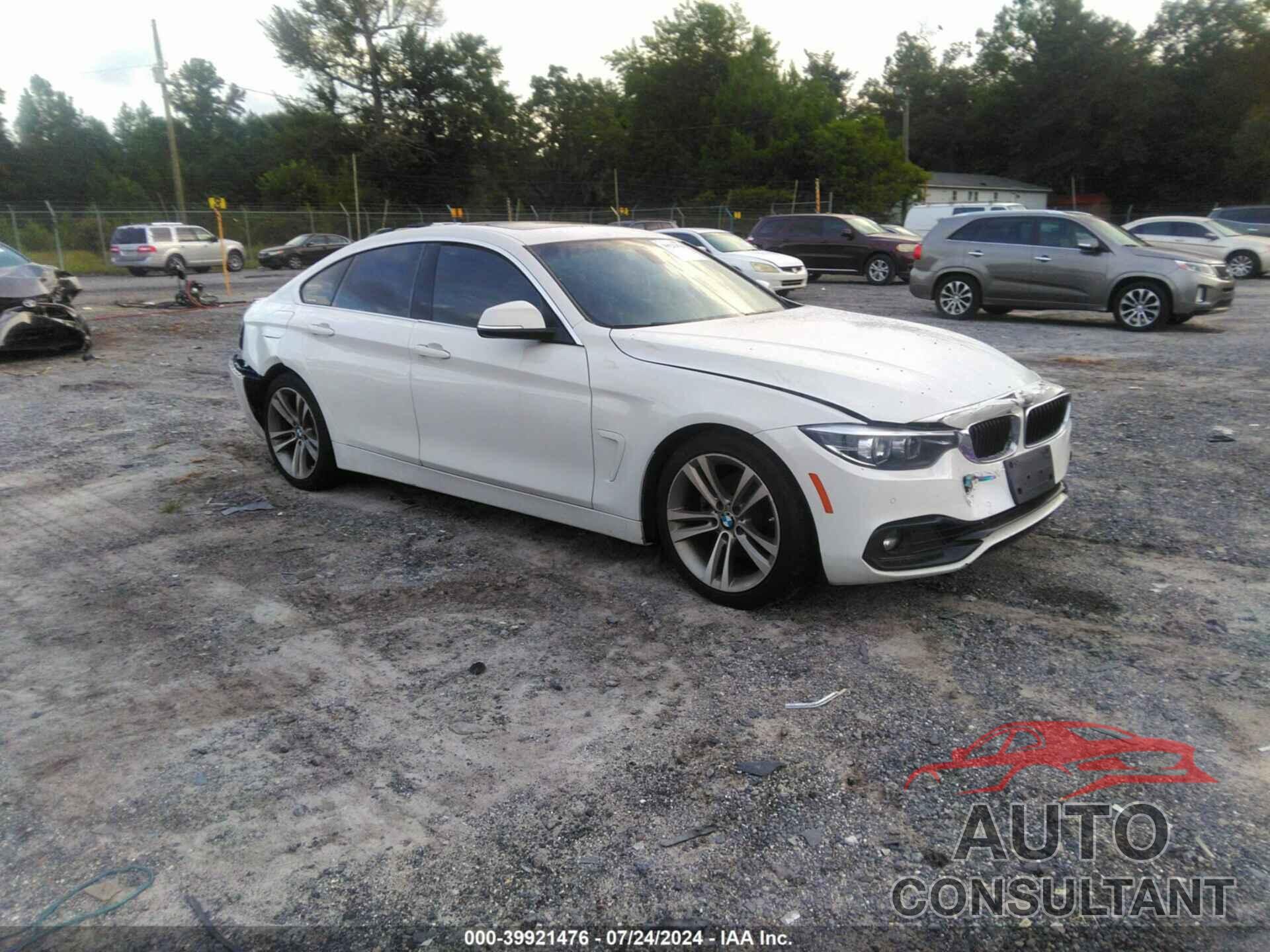 BMW 430I GRAN COUPE 2019 - WBA4J1C5XKBM12541