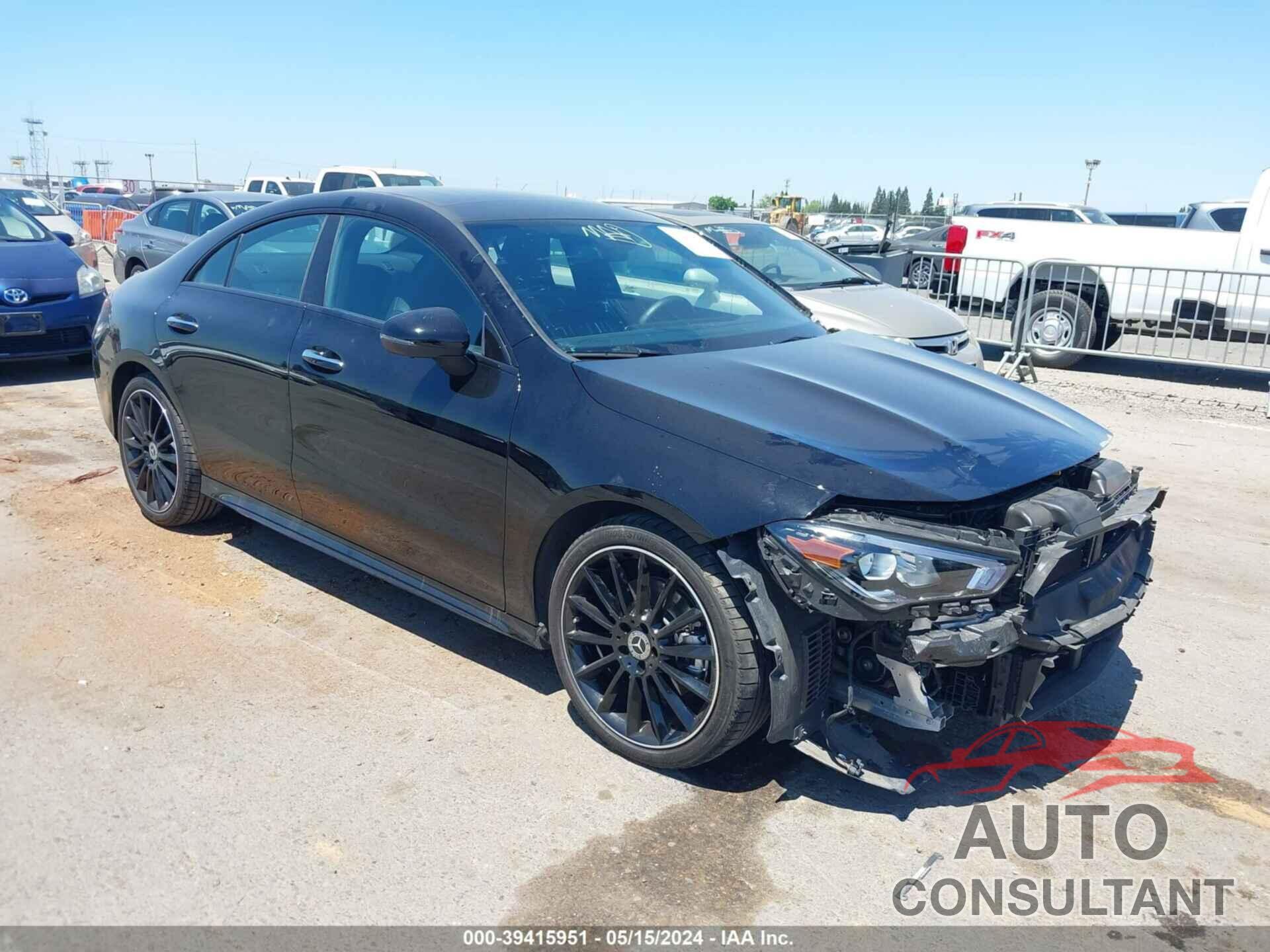 MERCEDES-BENZ CLA 250 COUPE 2023 - W1K5J4GBXPN386768