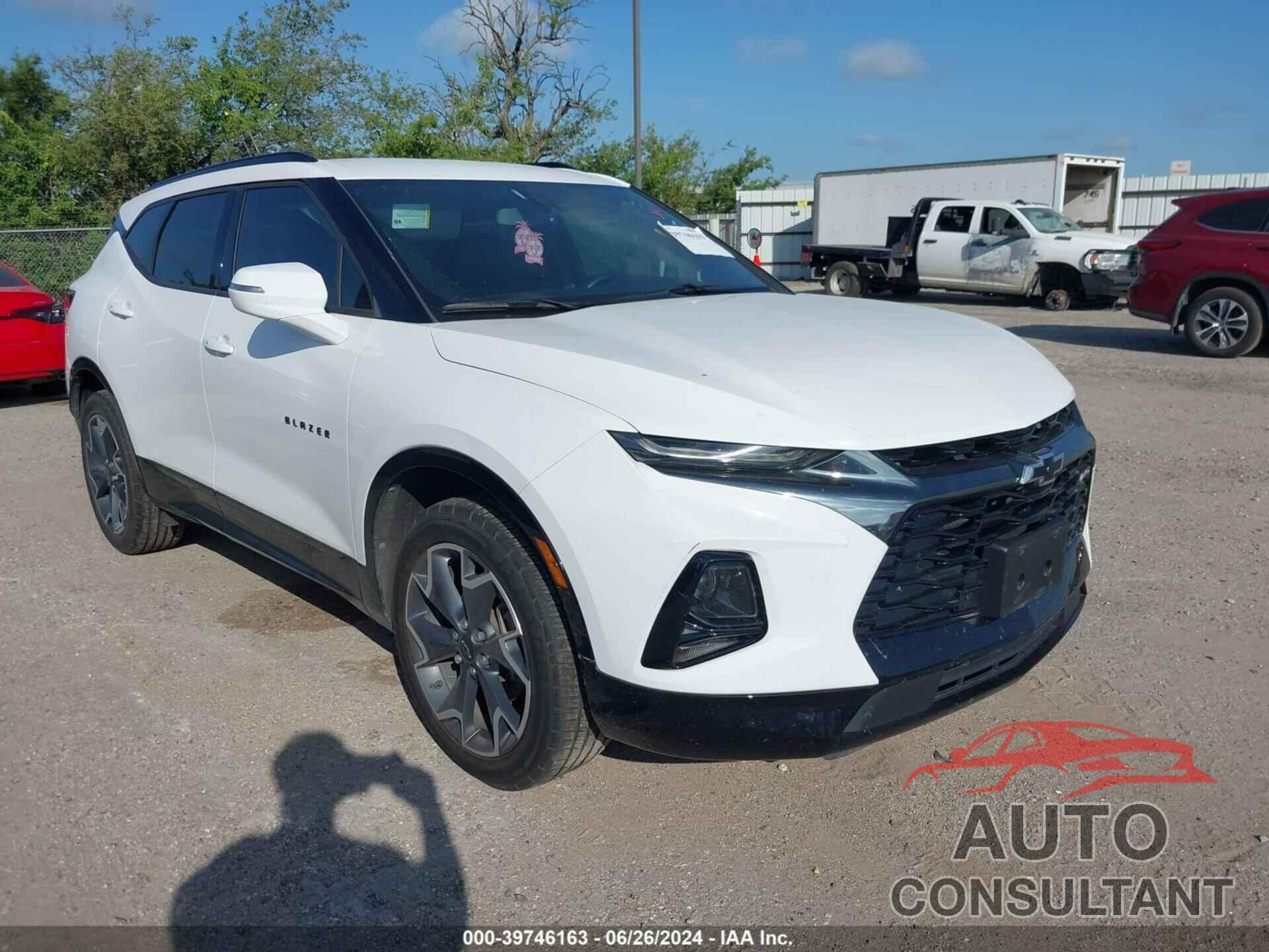 CHEVROLET BLAZER 2019 - 3GNKBERSXKS690380