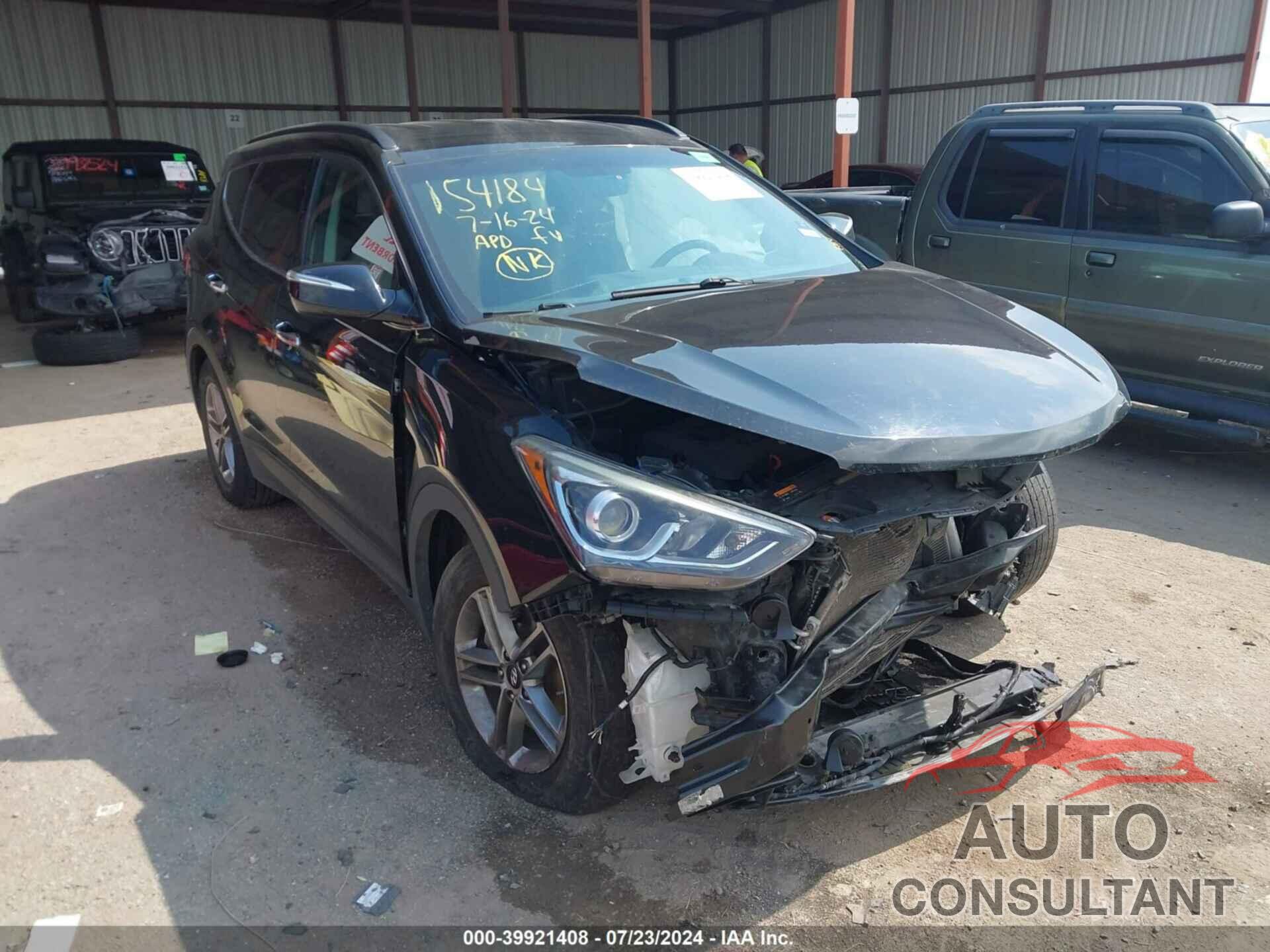 HYUNDAI SANTA FE SPORT 2017 - 5NMZU3LB1HH051593