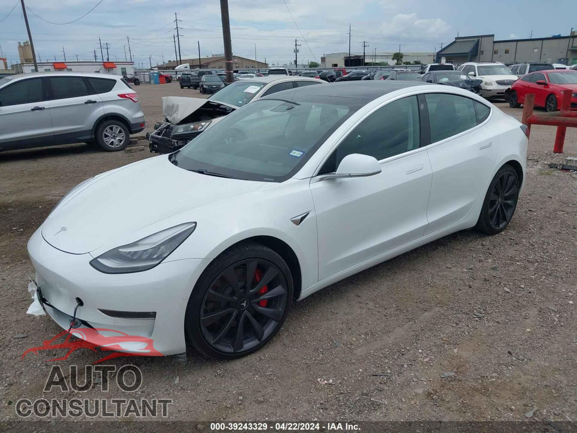 TESLA MODEL 3 2020 - 5YJ3E1EC9LF603185