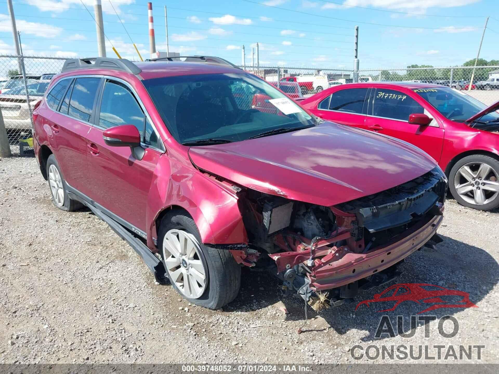 SUBARU OUTBACK 2019 - 4S4BSAFCXK3290366