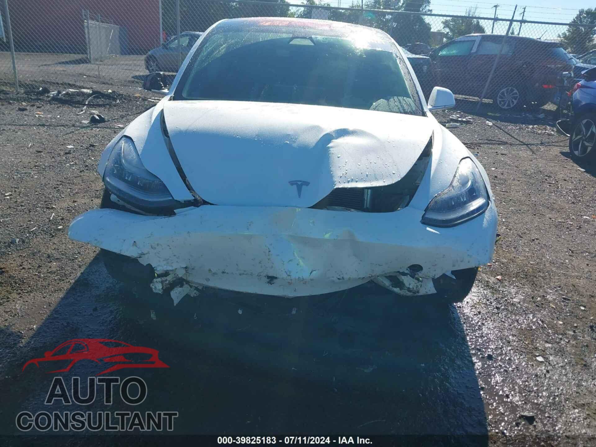 TESLA MODEL 3 2019 - 5YJ3E1EB6KF211450