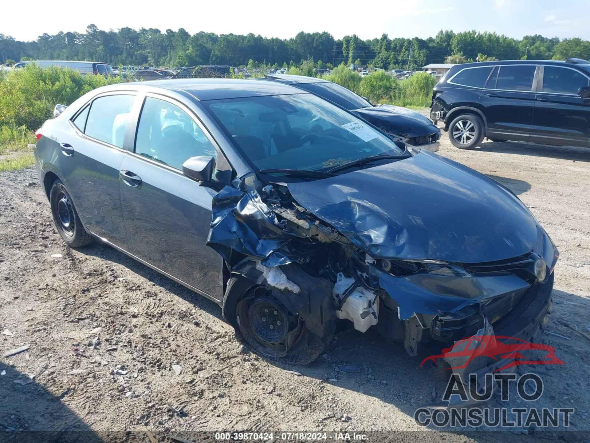 TOYOTA COROLLA 2018 - 2T1BURHE6JC005986