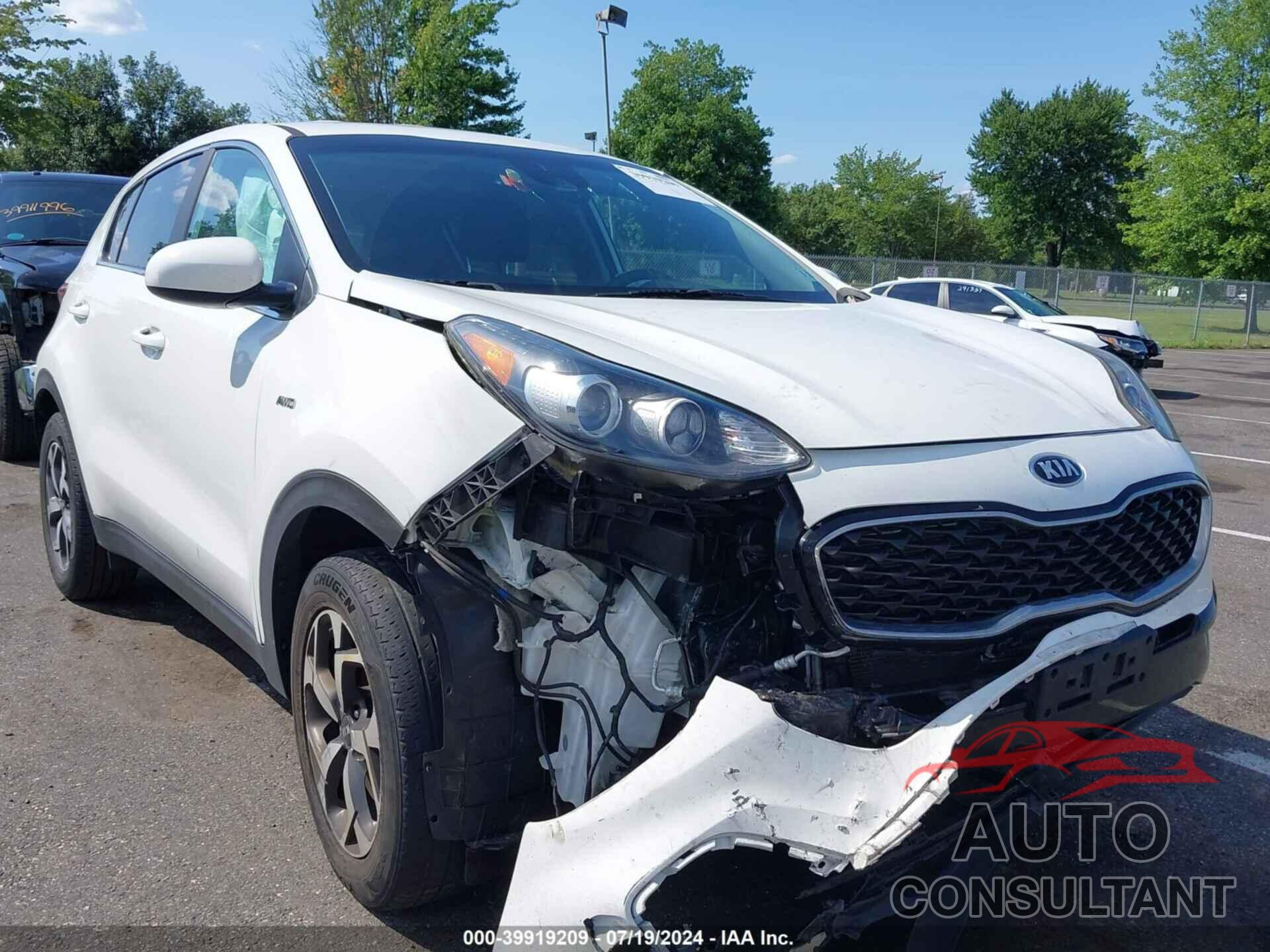 KIA SPORTAGE 2020 - KNDPMCAC5L7769036