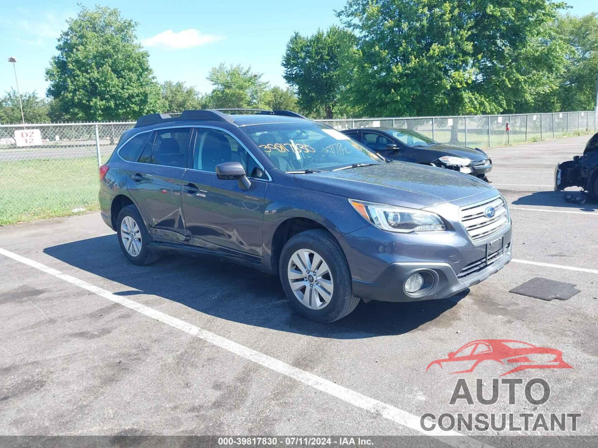 SUBARU OUTBACK 2017 - 4S4BSACC8H3399969