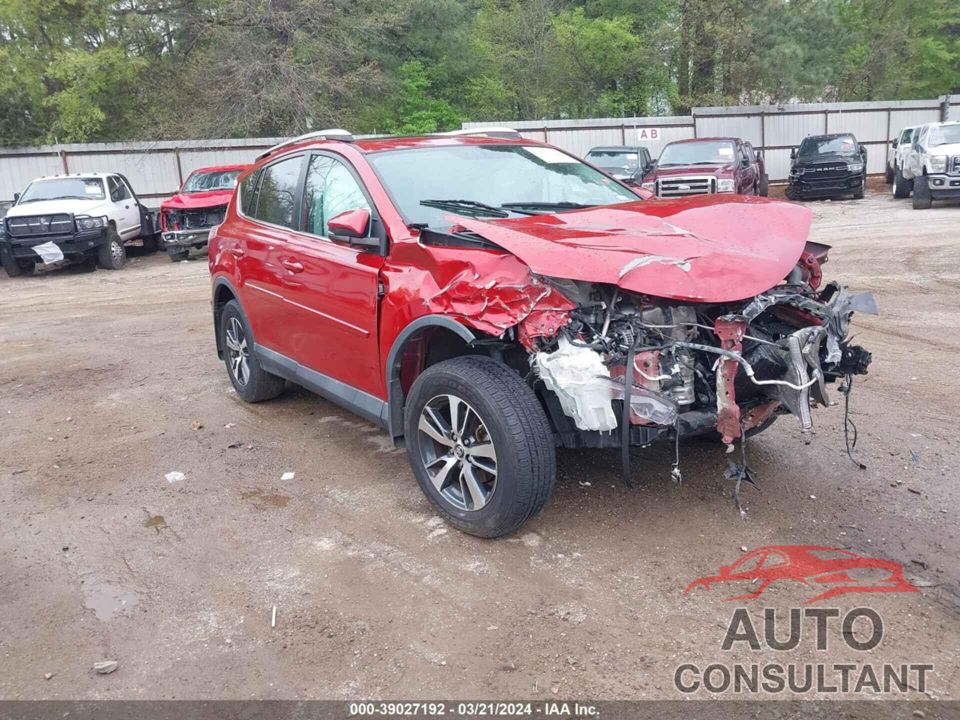 TOYOTA RAV4 2016 - 2T3WFREV3GW265339