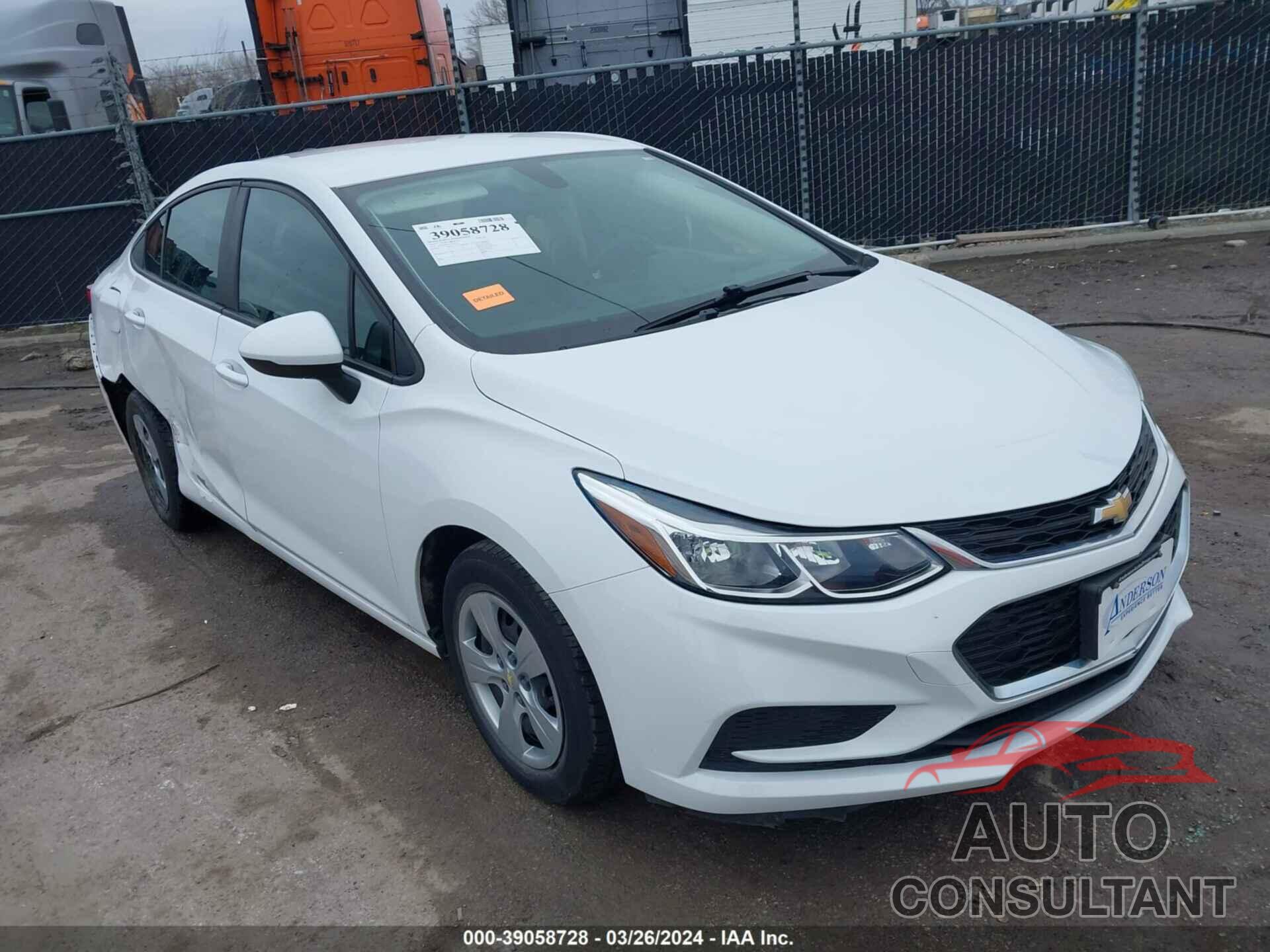 CHEVROLET CRUZE 2018 - 1G1BC5SM7J7142621