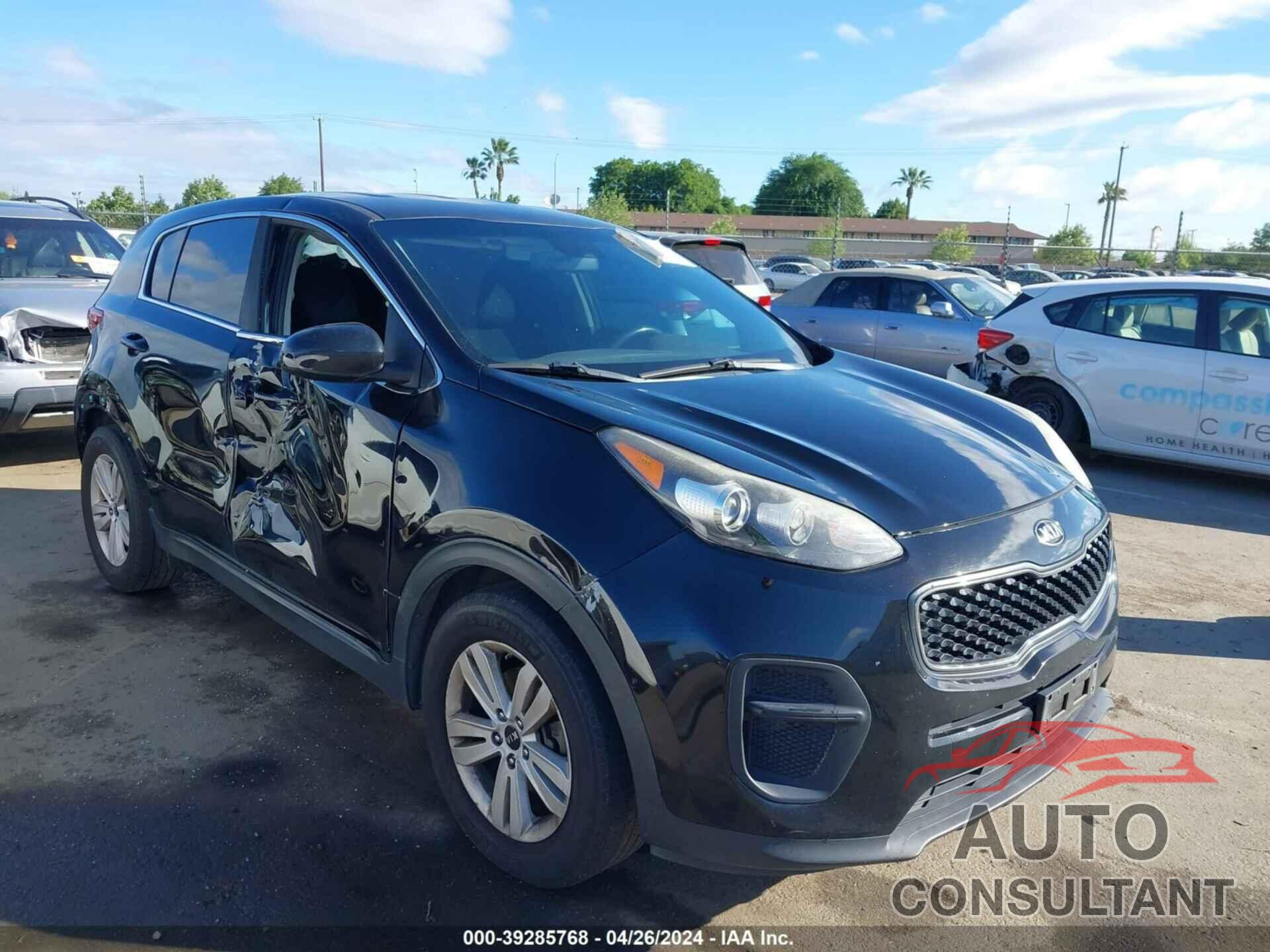 KIA SPORTAGE 2017 - KNDPM3AC6H7087113