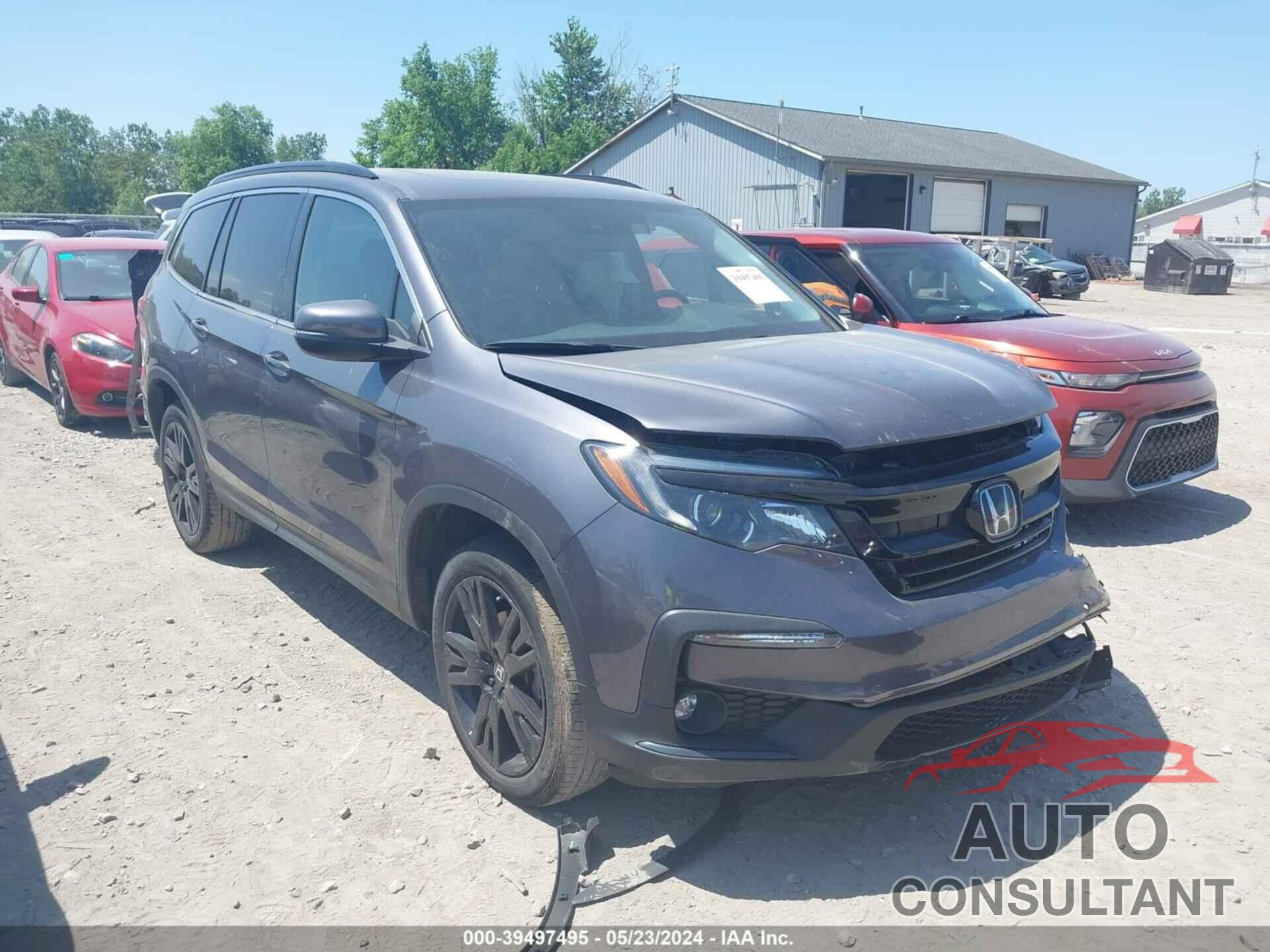 HONDA PILOT 2022 - 5FNYF6H2XNB094018