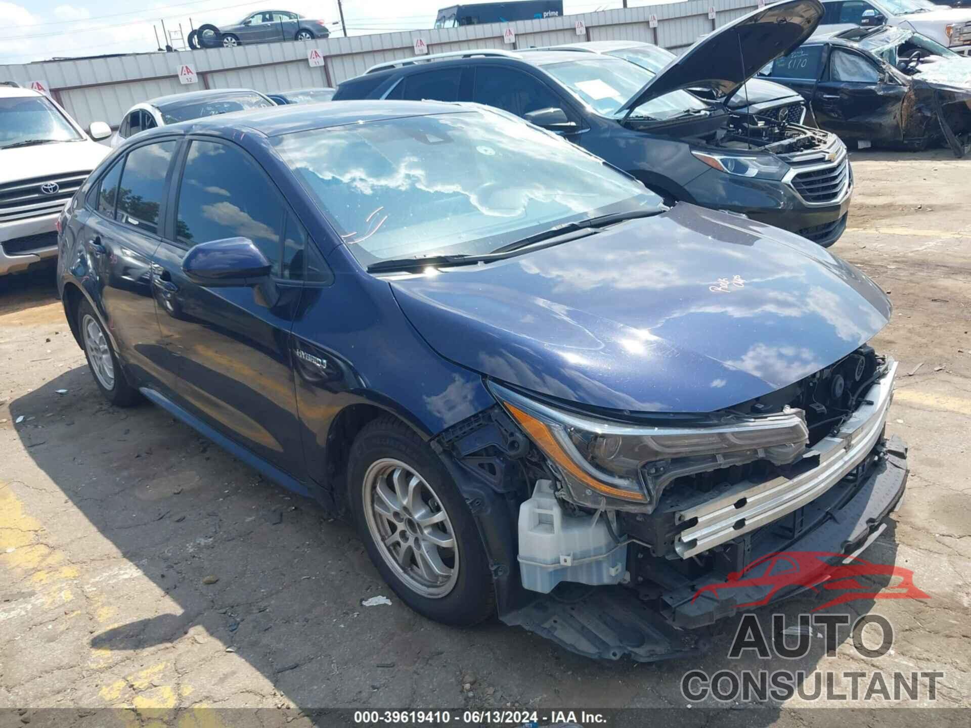 TOYOTA COROLLA 2021 - JTDEAMDE0MJ009782