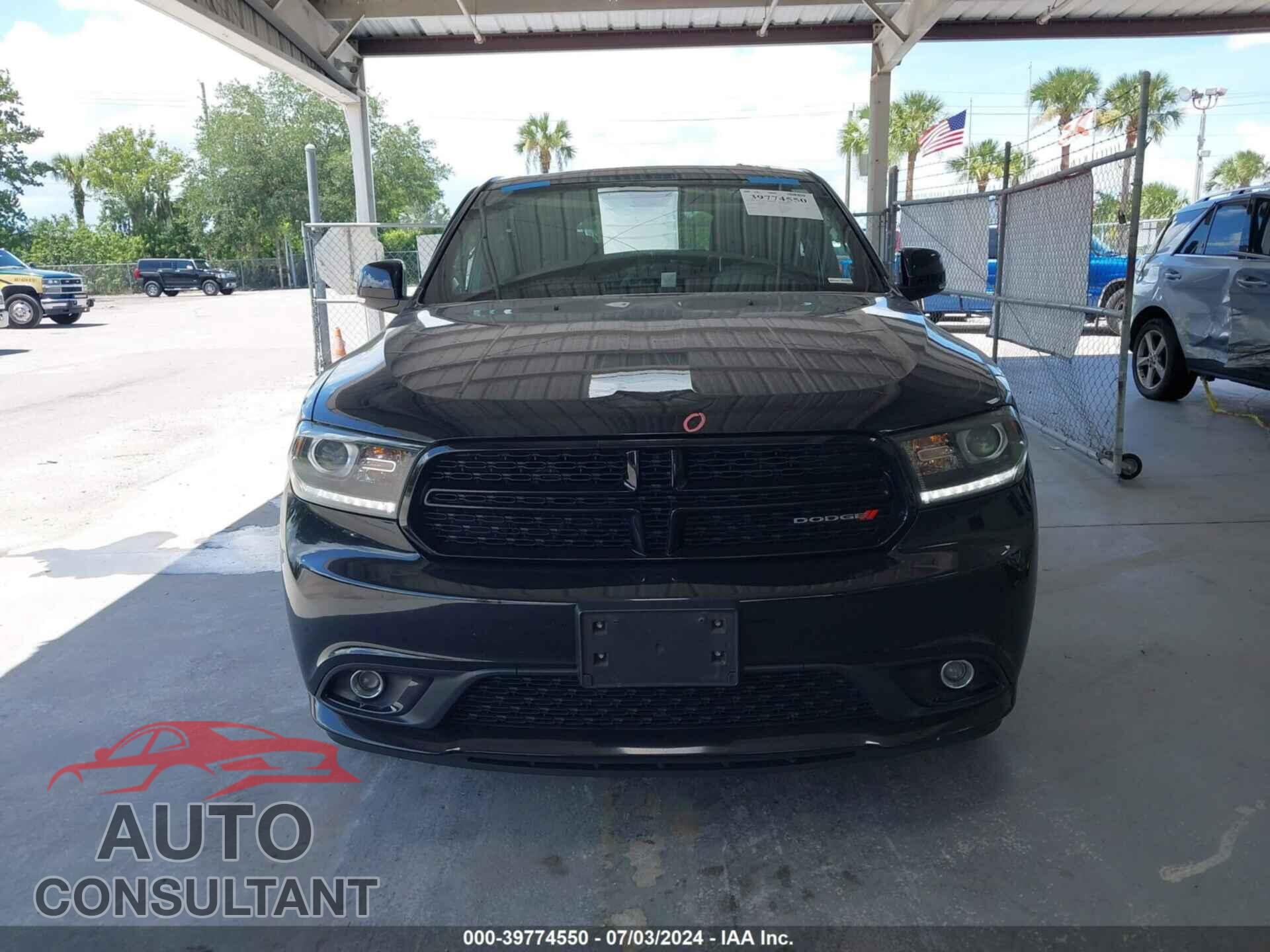 DODGE DURANGO 2018 - 1C4RDJDG0JC282939