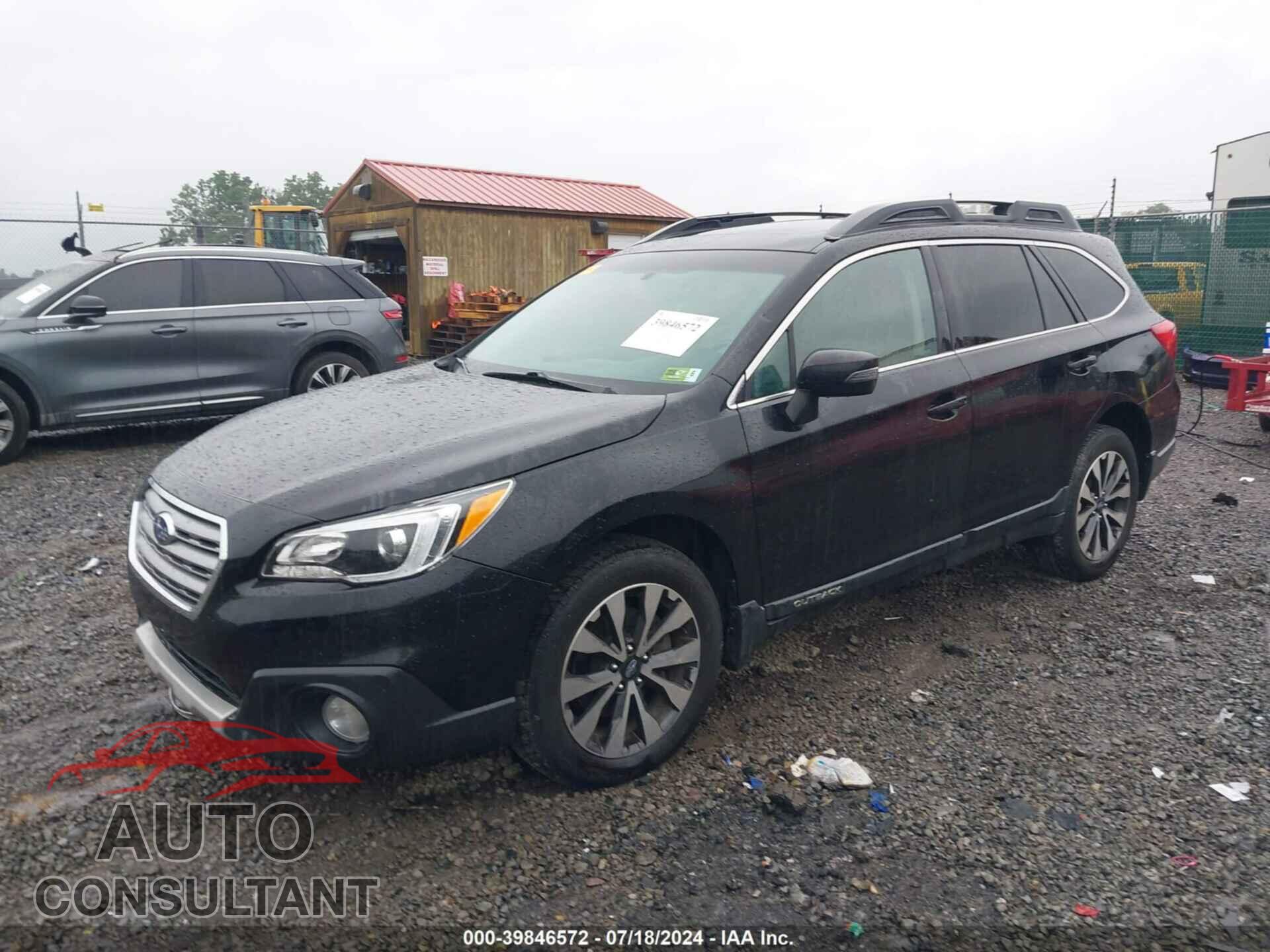 SUBARU OUTBACK 2017 - 4S4BSEKC1H3217389
