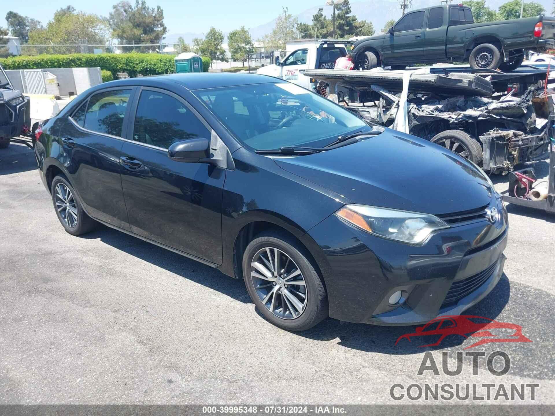 TOYOTA COROLLA 2016 - 5YFBURHE2GP536501